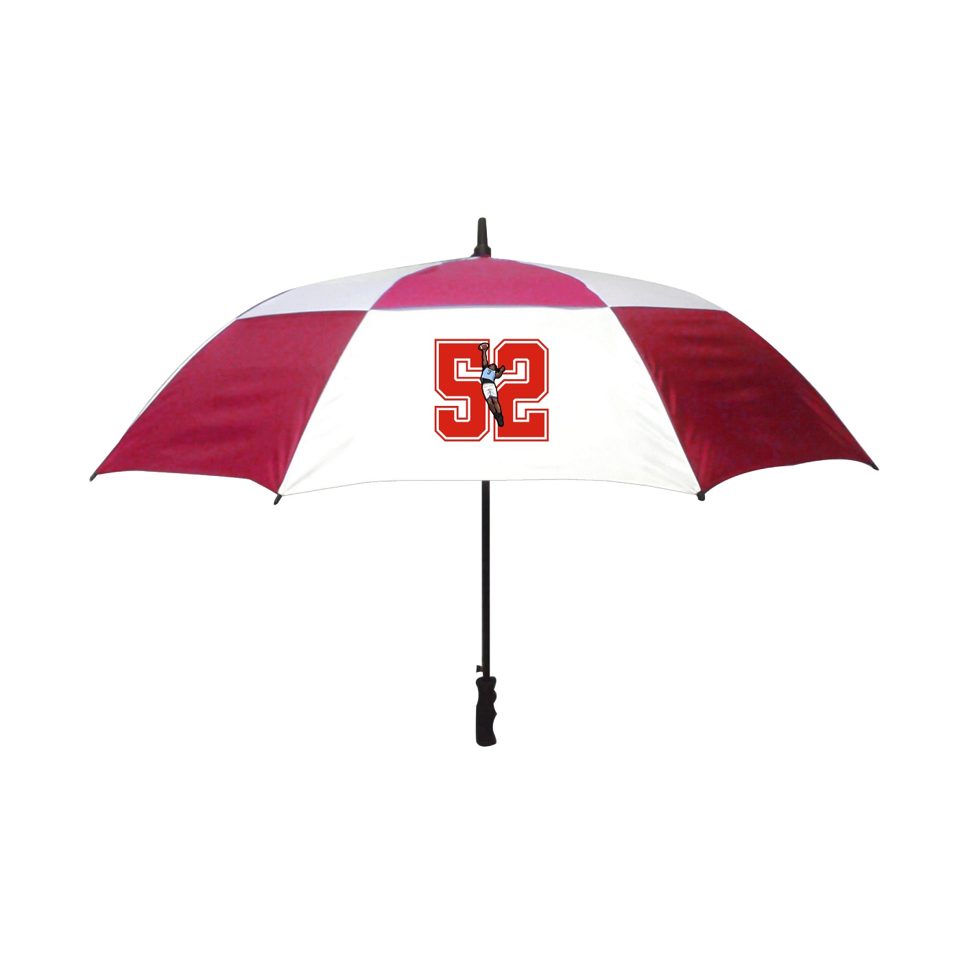 Golf Umbrella — Number in Red