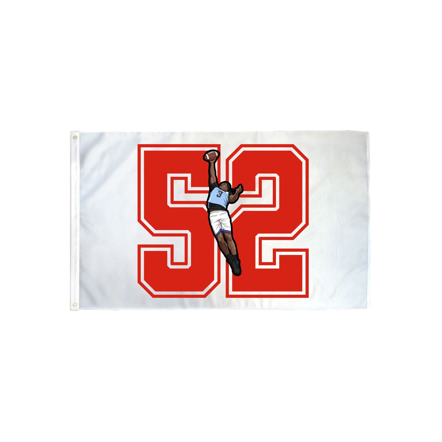 3x5 Flag — Number in Classic