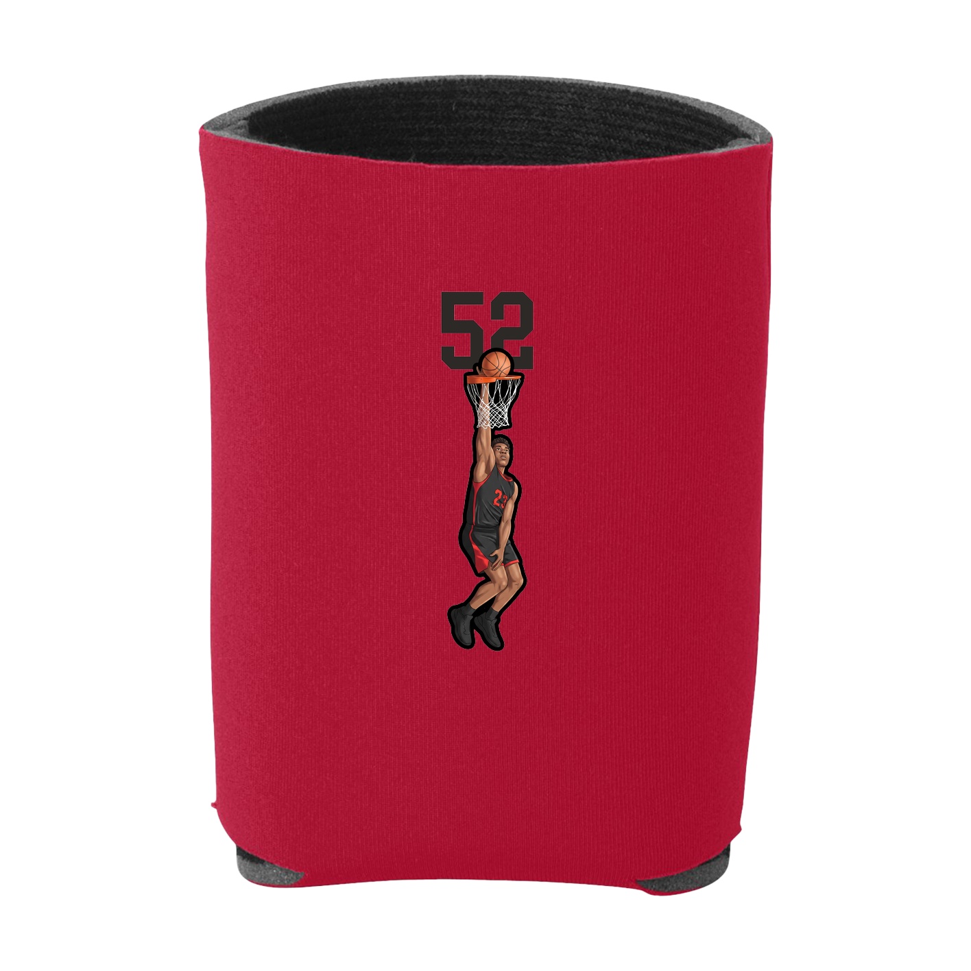 Can Holder — Number Top in Red
