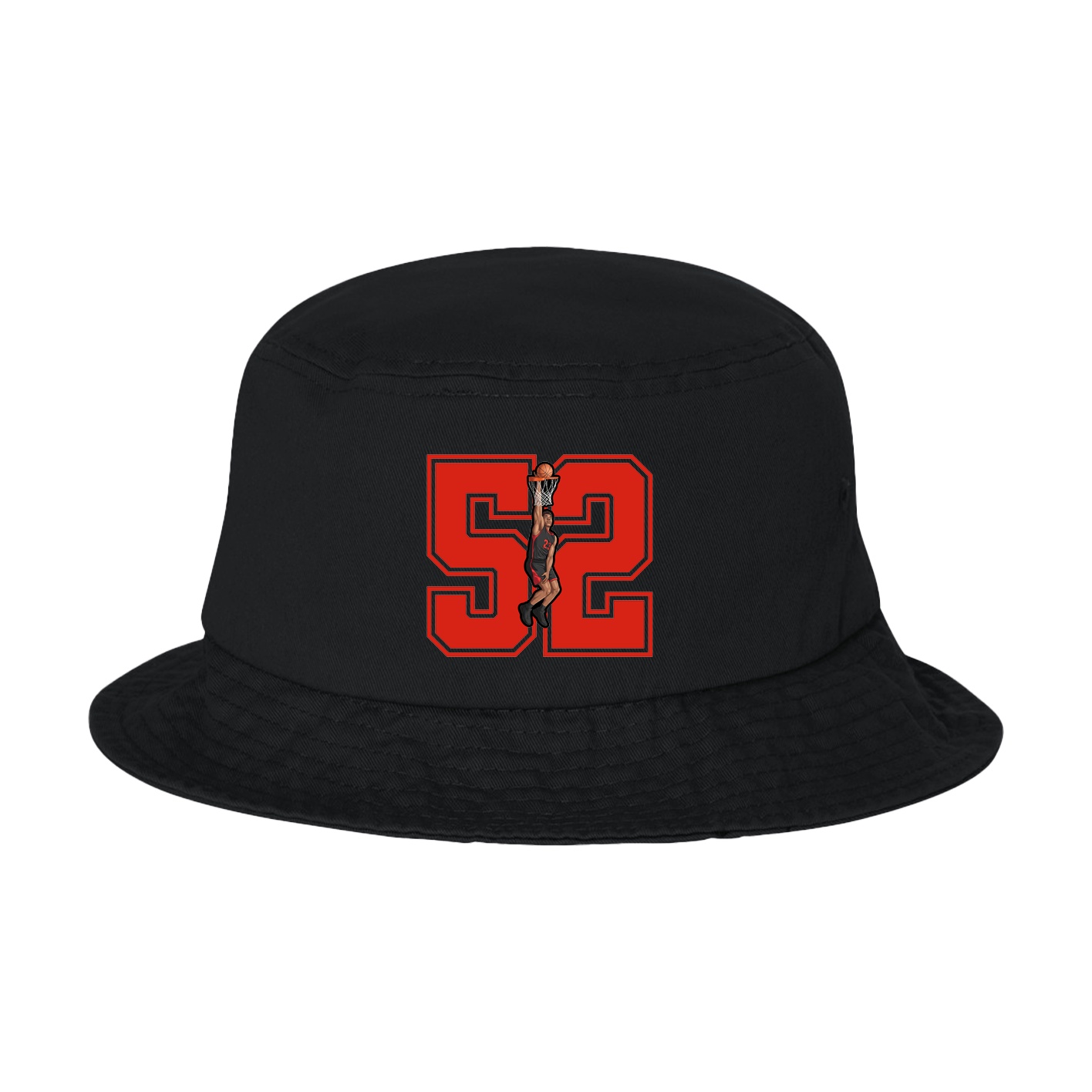 Bucket Cap — Number in Black