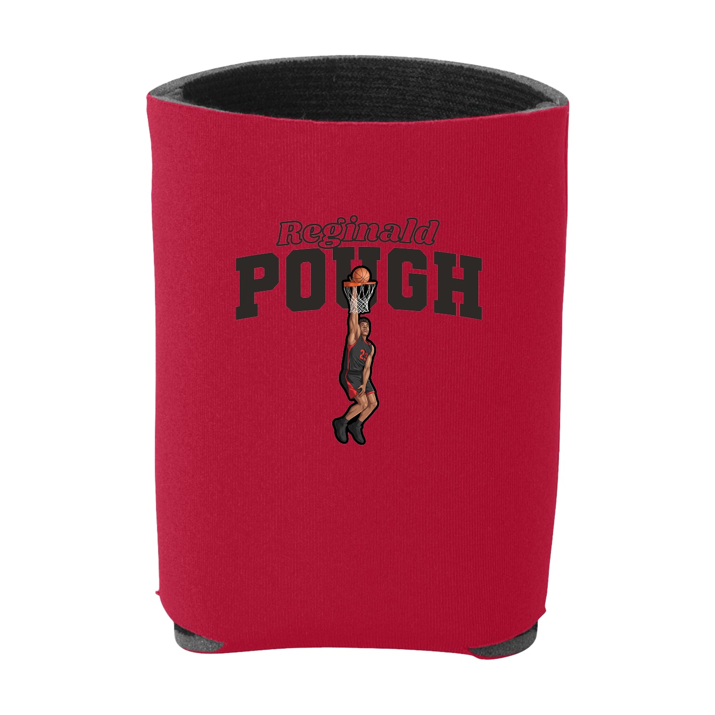 Can Holder — Name Arch in Red