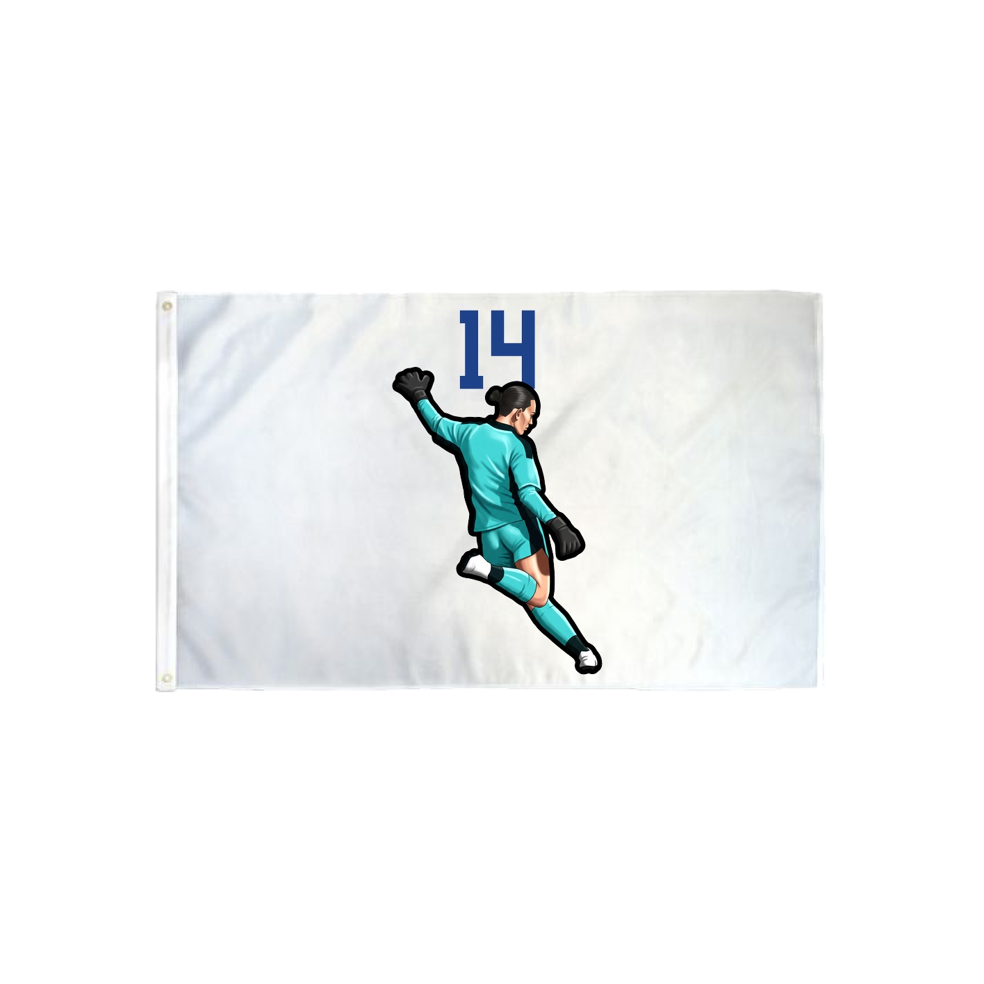 3x5 Flag — Number Top in Classic