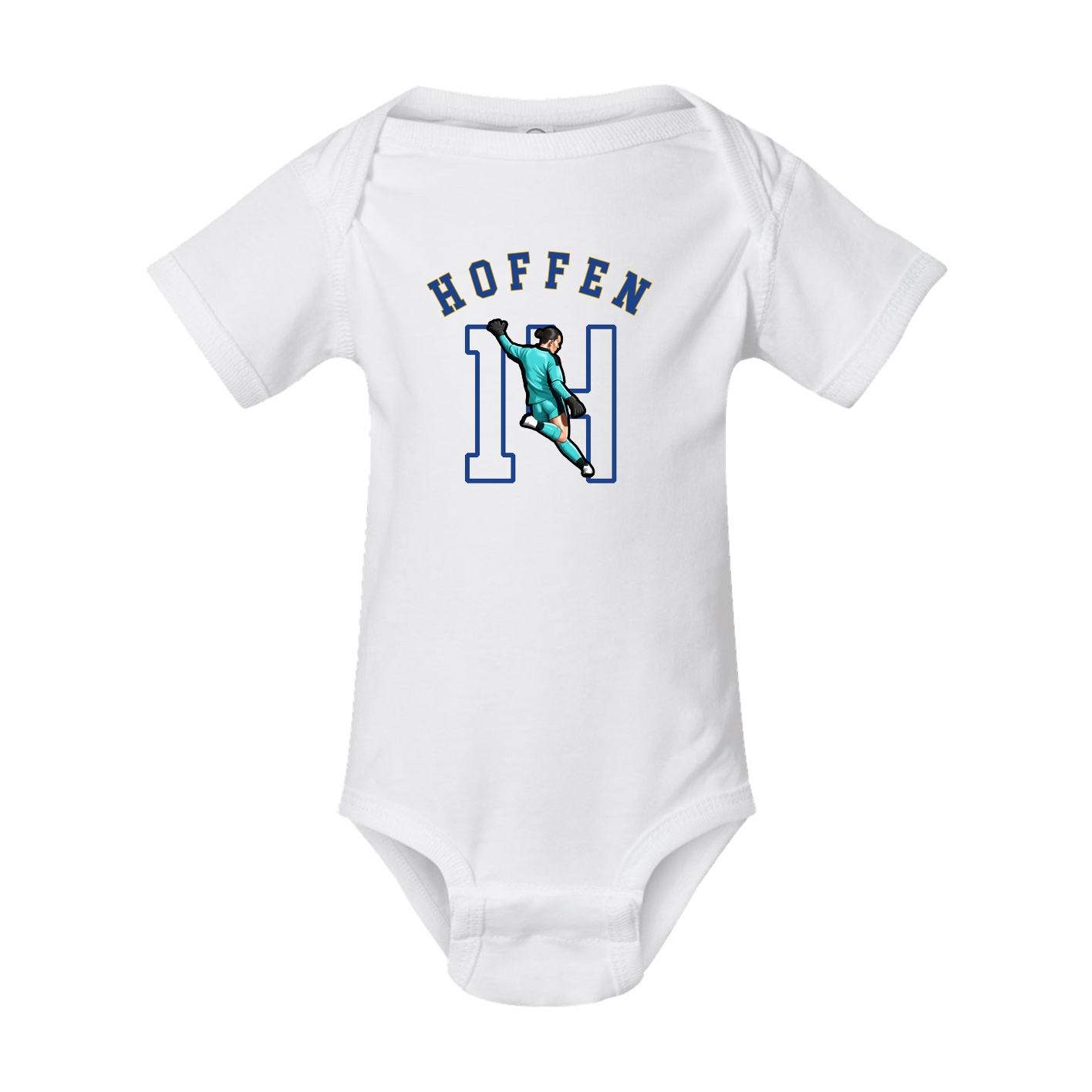 Baby Onesie — Shirsey Arch in White