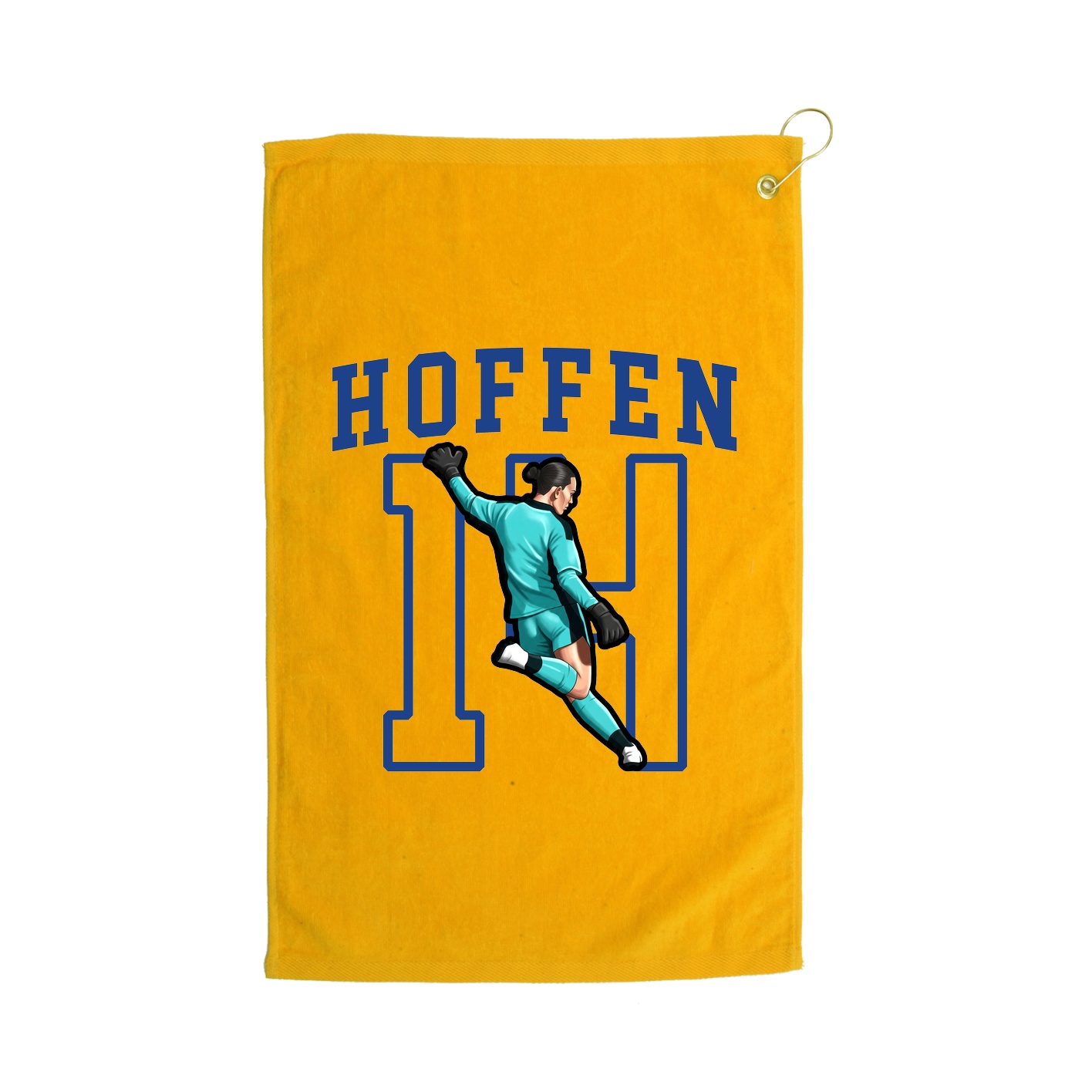 Golf Towel — Shirsey in Gold