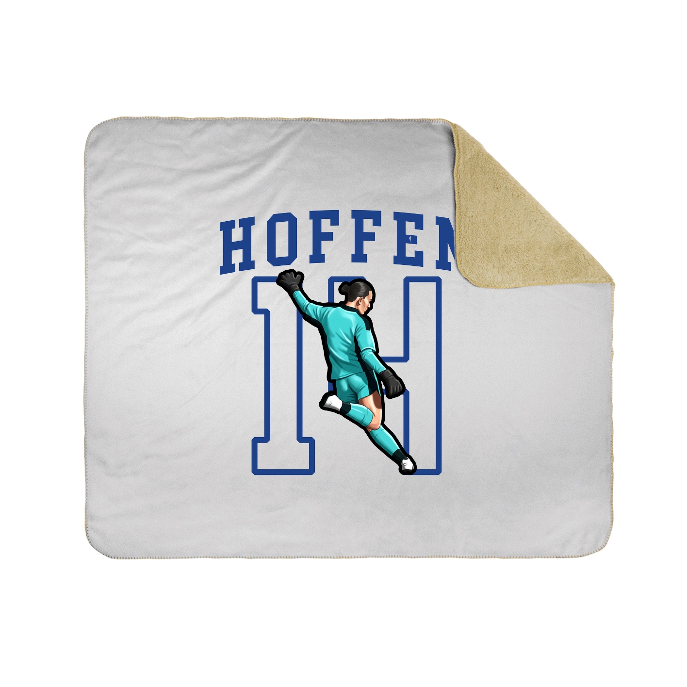 50x60 Sherpa Lined Throw Blanket