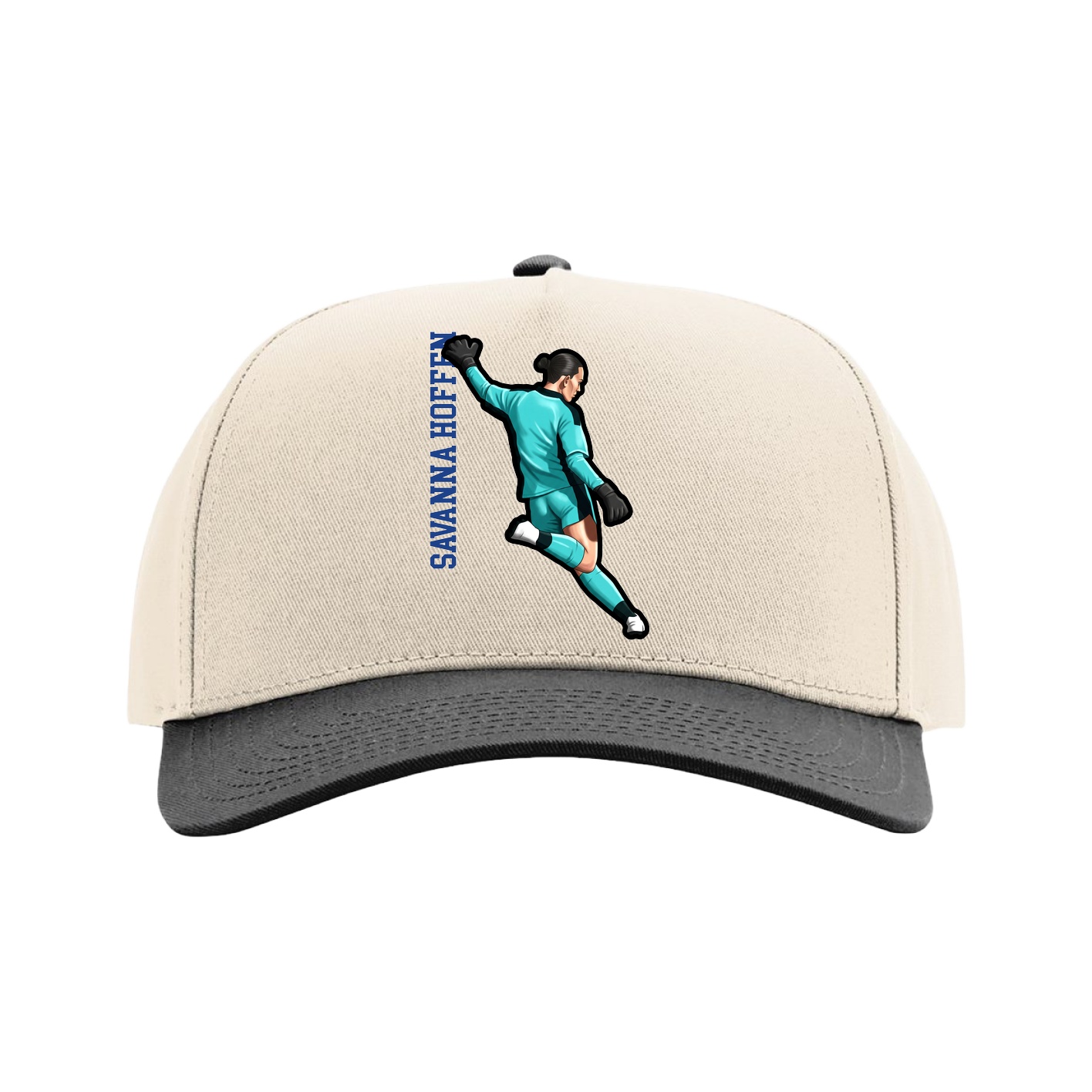 Full Fabric Five-Panel Champ Cap