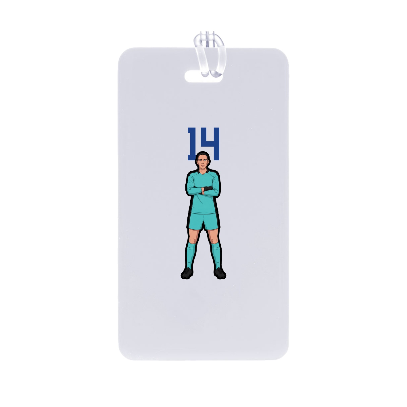 Bag Tag — Number Top in Classic