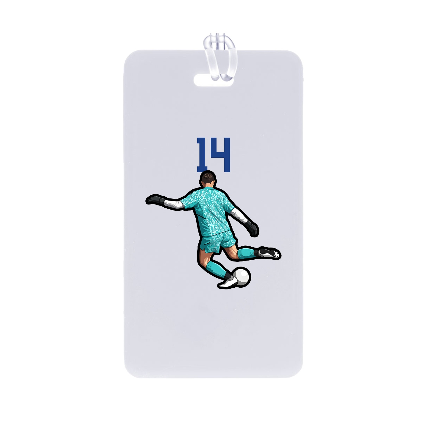 Bag Tag — Number Top in Classic