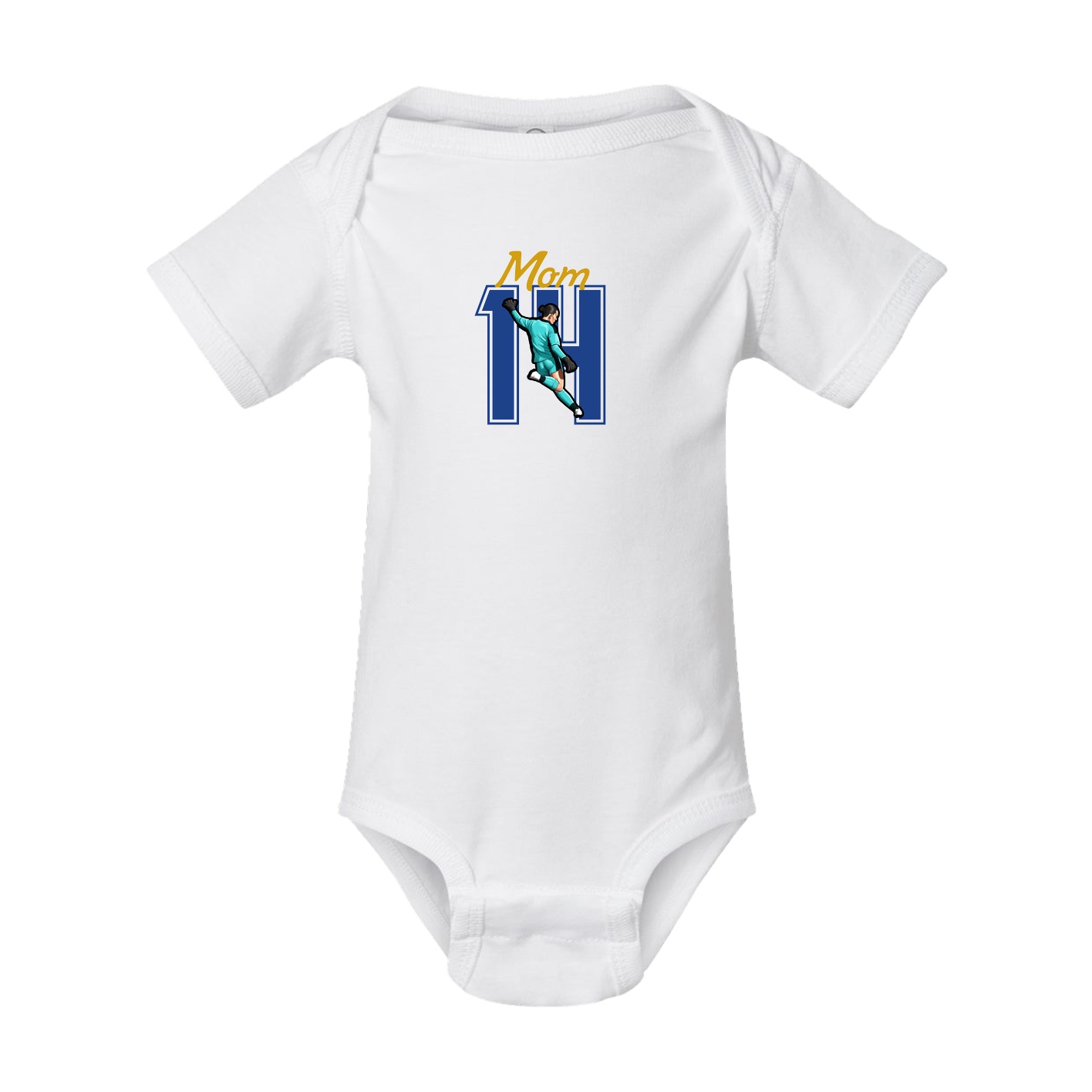 Baby Onesie — Mothers Day Shirsey in White