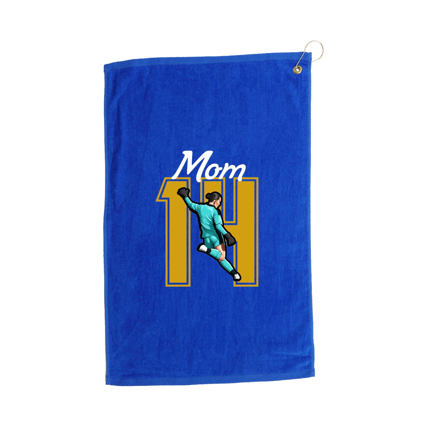Golf Towel — Mothers Day Shirsey in Royal
