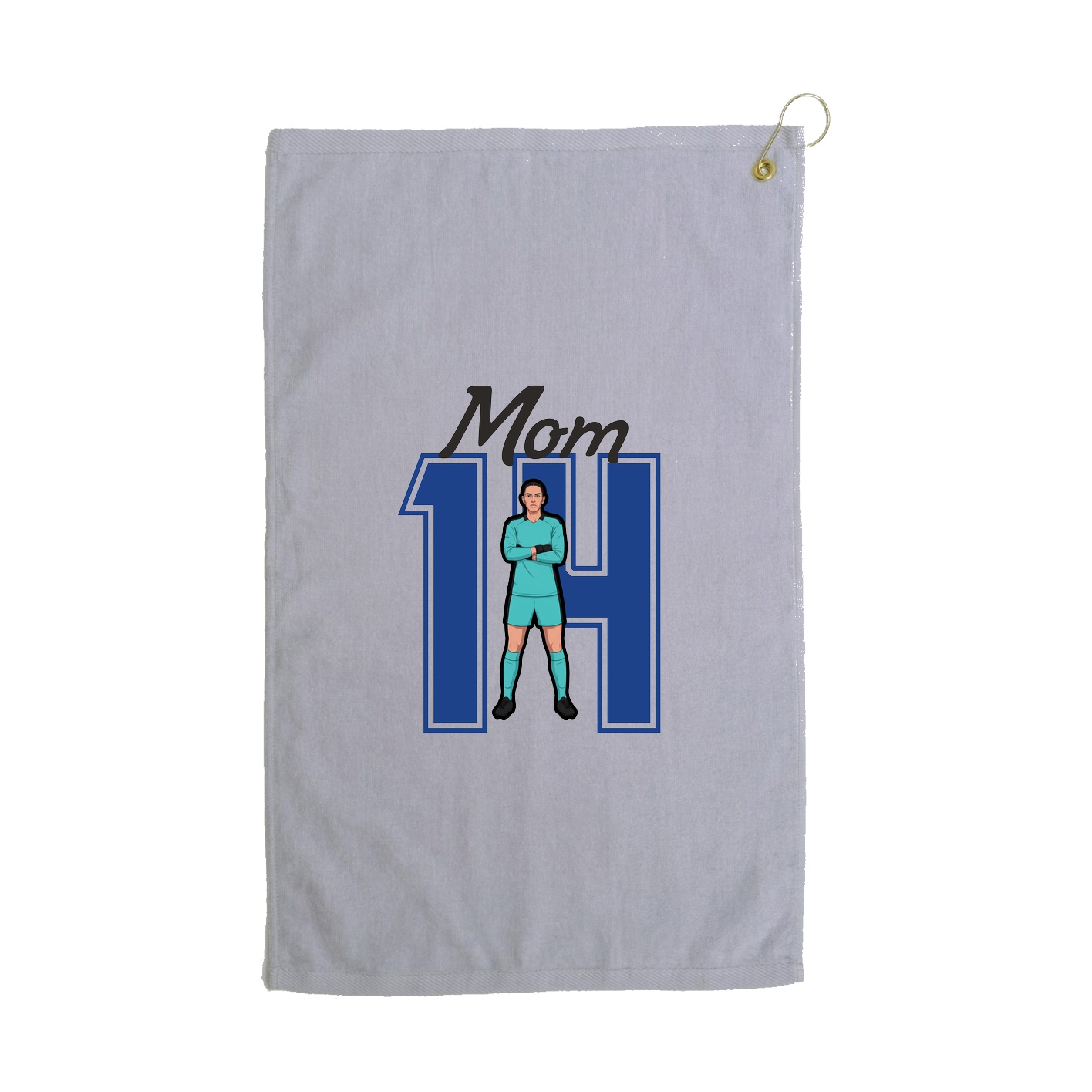 Golf Towel — Mothers Day Shirsey in Grey