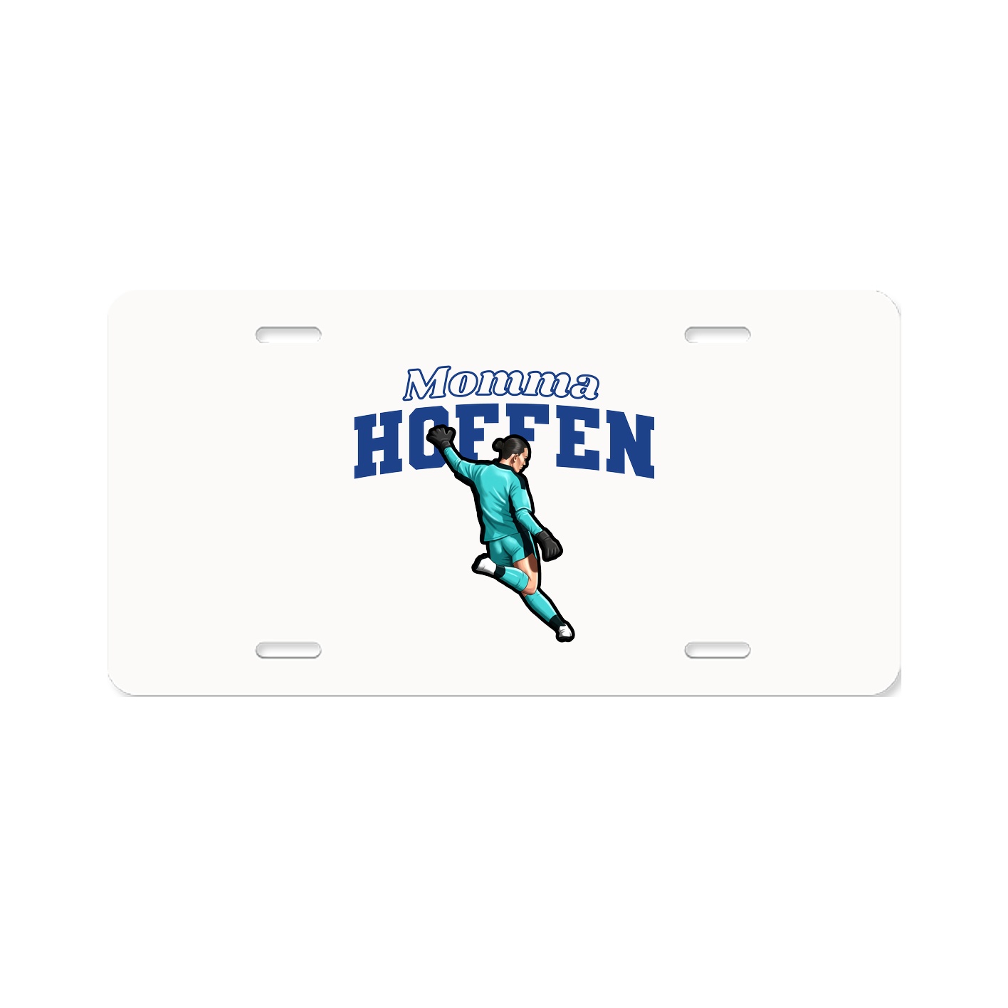 License Plate — Mothers Day Block in Classic