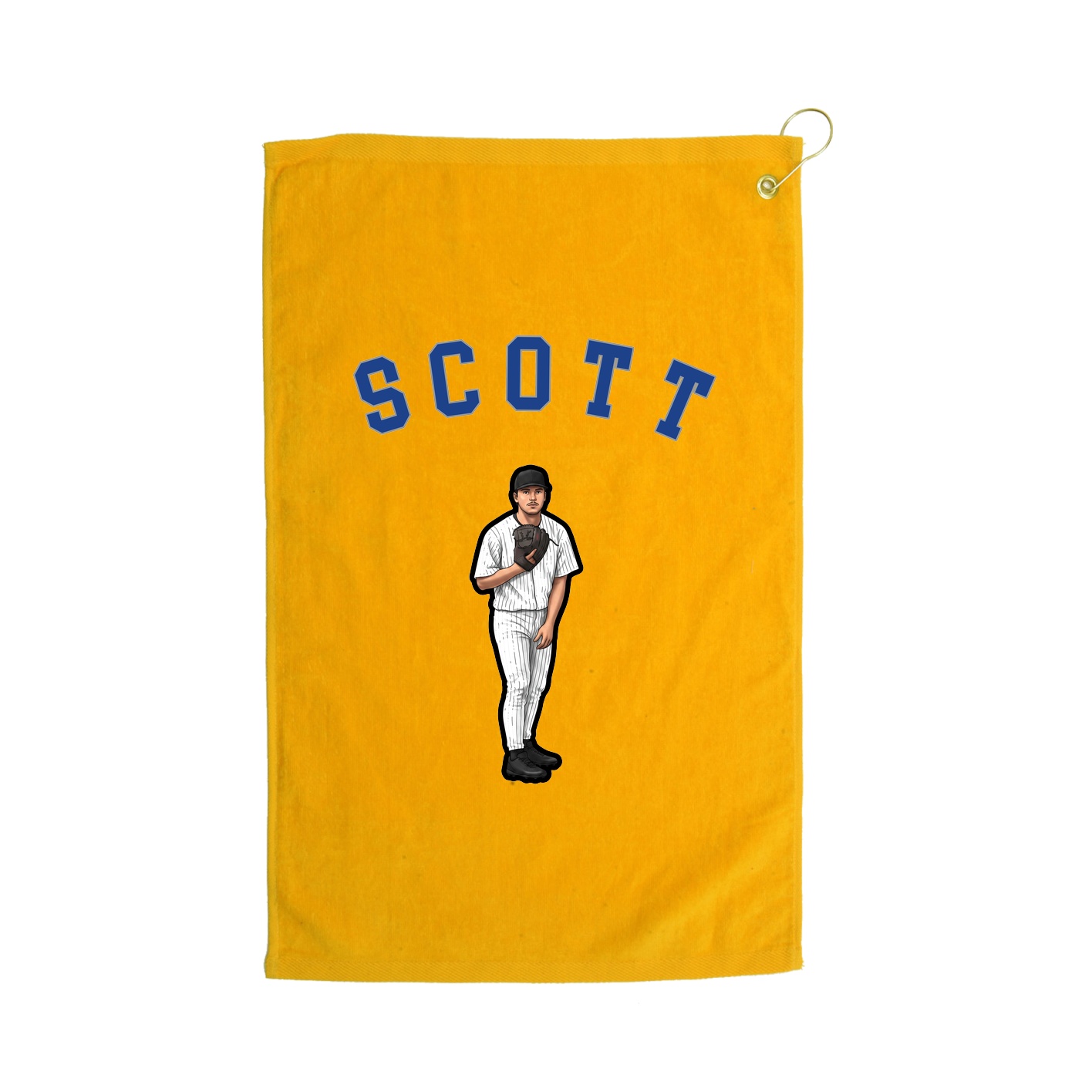 Golf Towel — Shirsey Arch in Gold