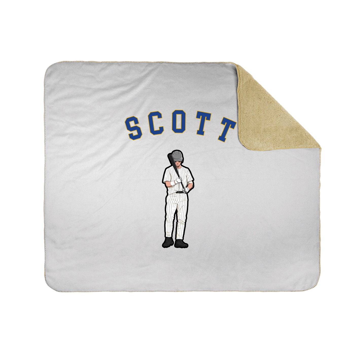 Throw Blanket — Shirsey Arch in White