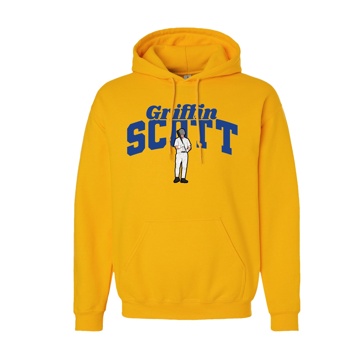 Hoodie — Signature Arch in Gold