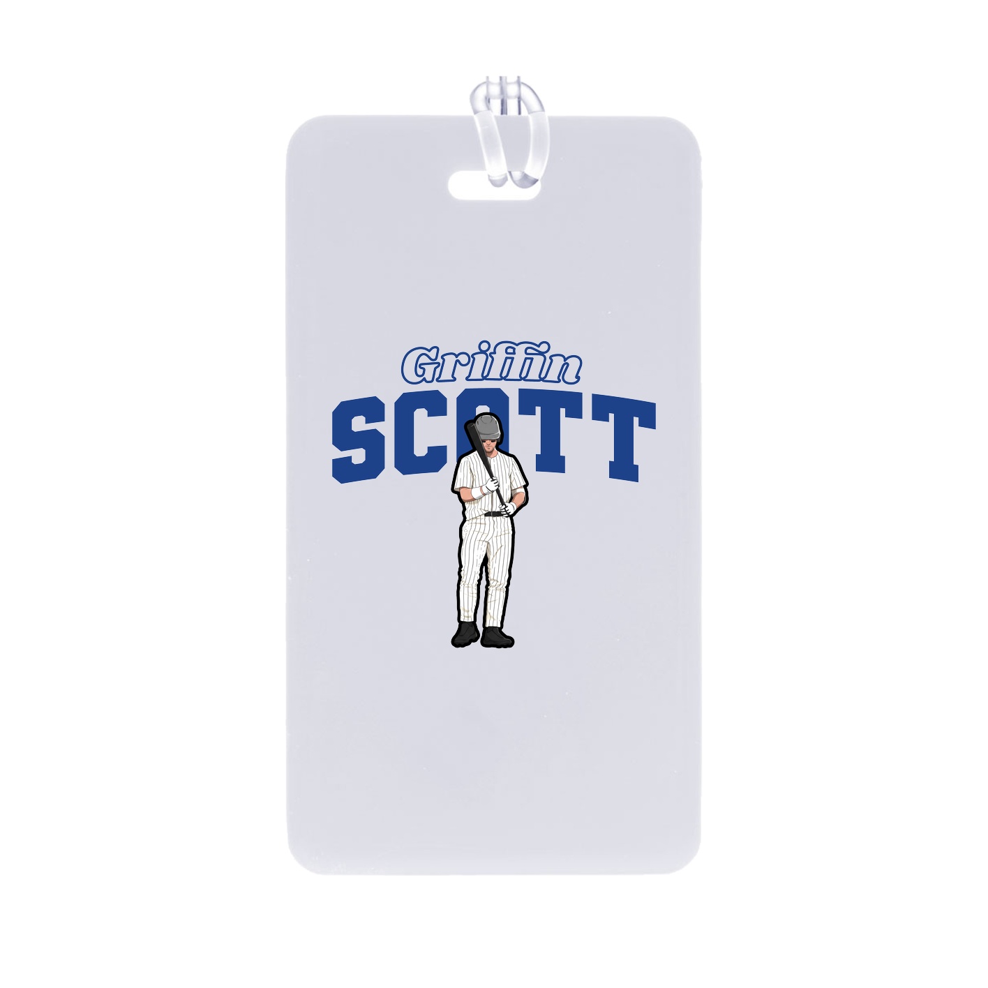 Bag Tag — Name Arch in Classic