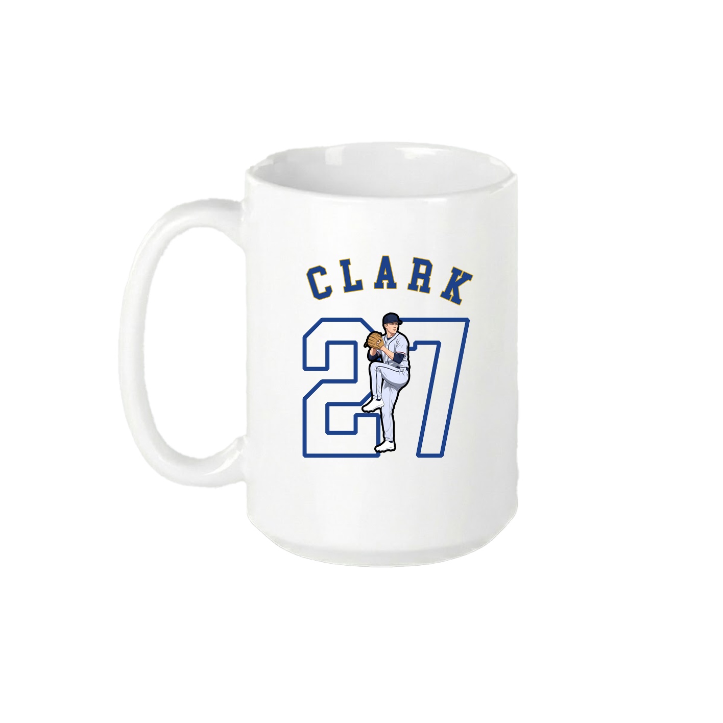 15oz Coffee Mug — Shirsey Arch in White