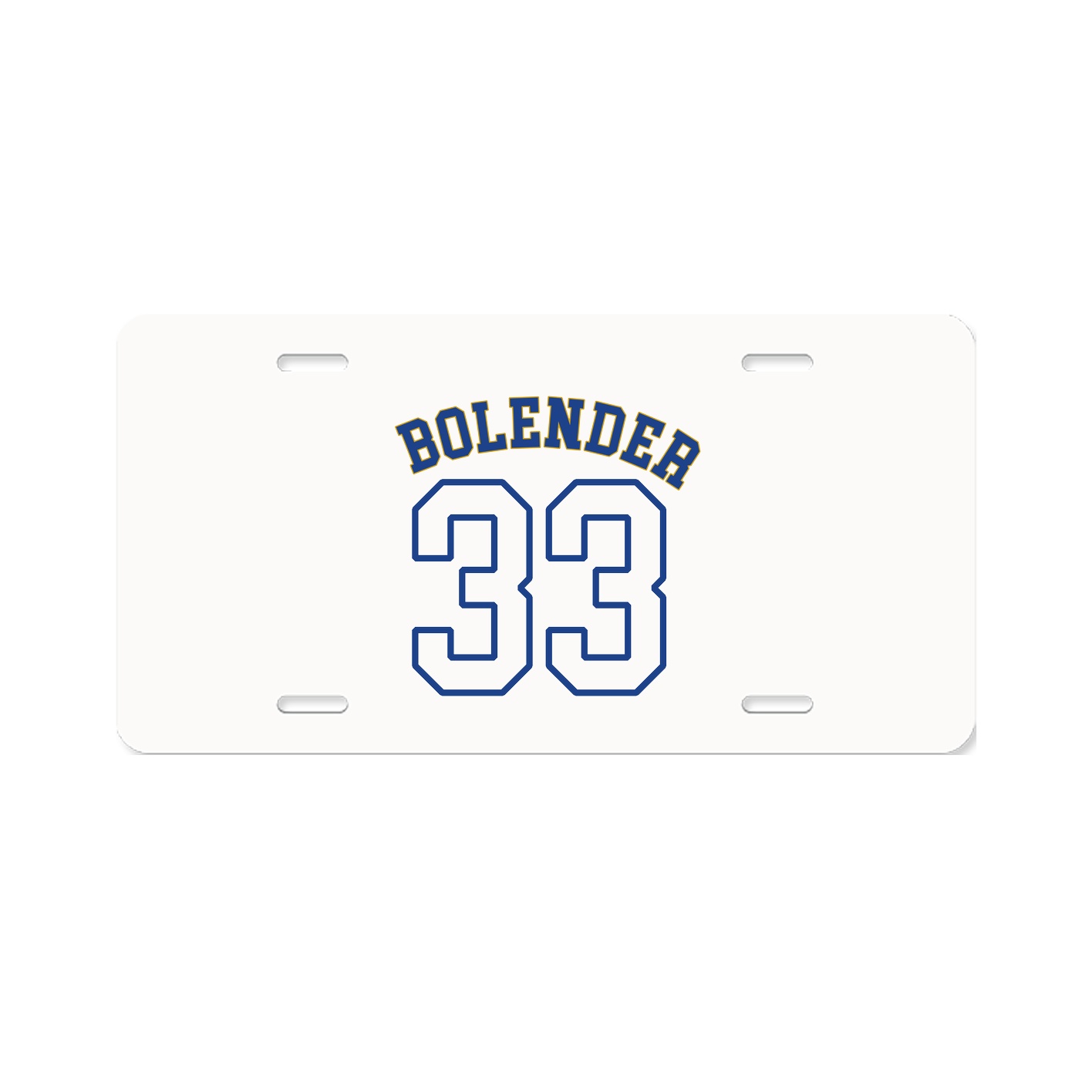 License Plate — Shirsey Arch in Classic