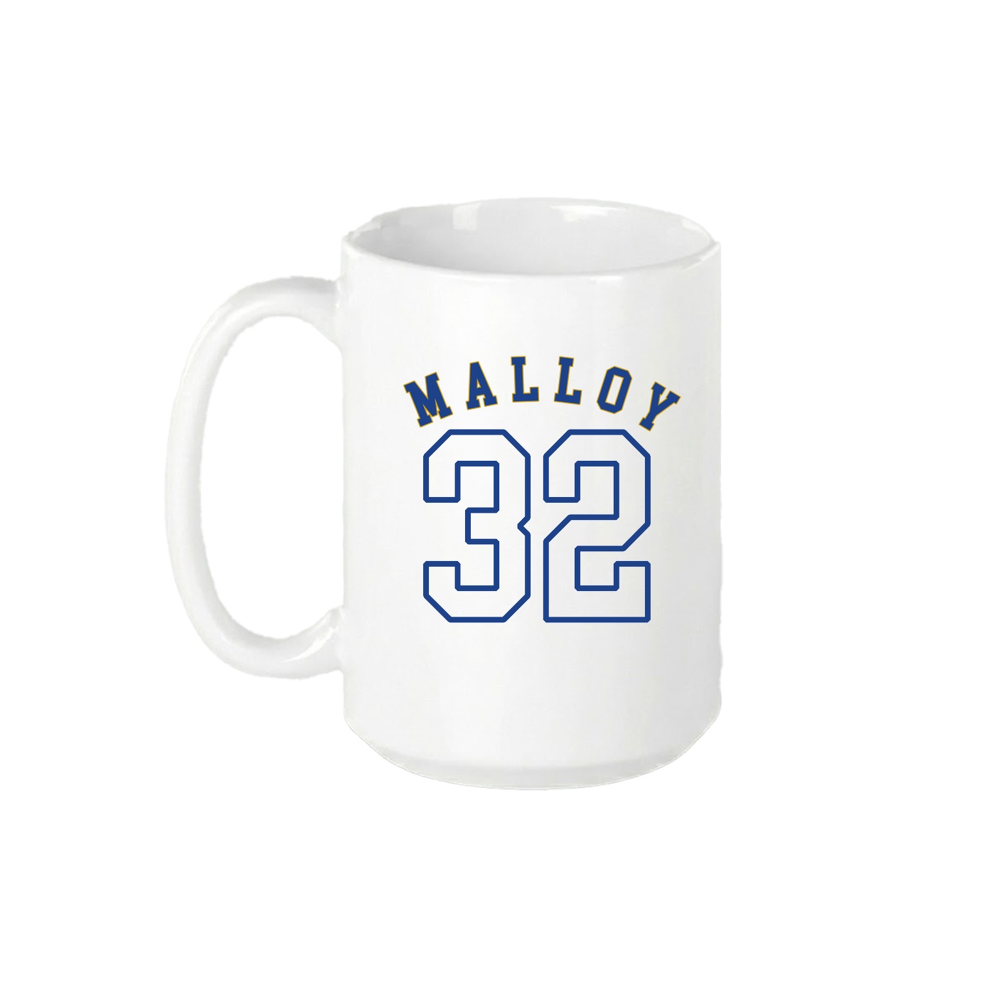 15oz Coffee Mug — Shirsey Arch in White