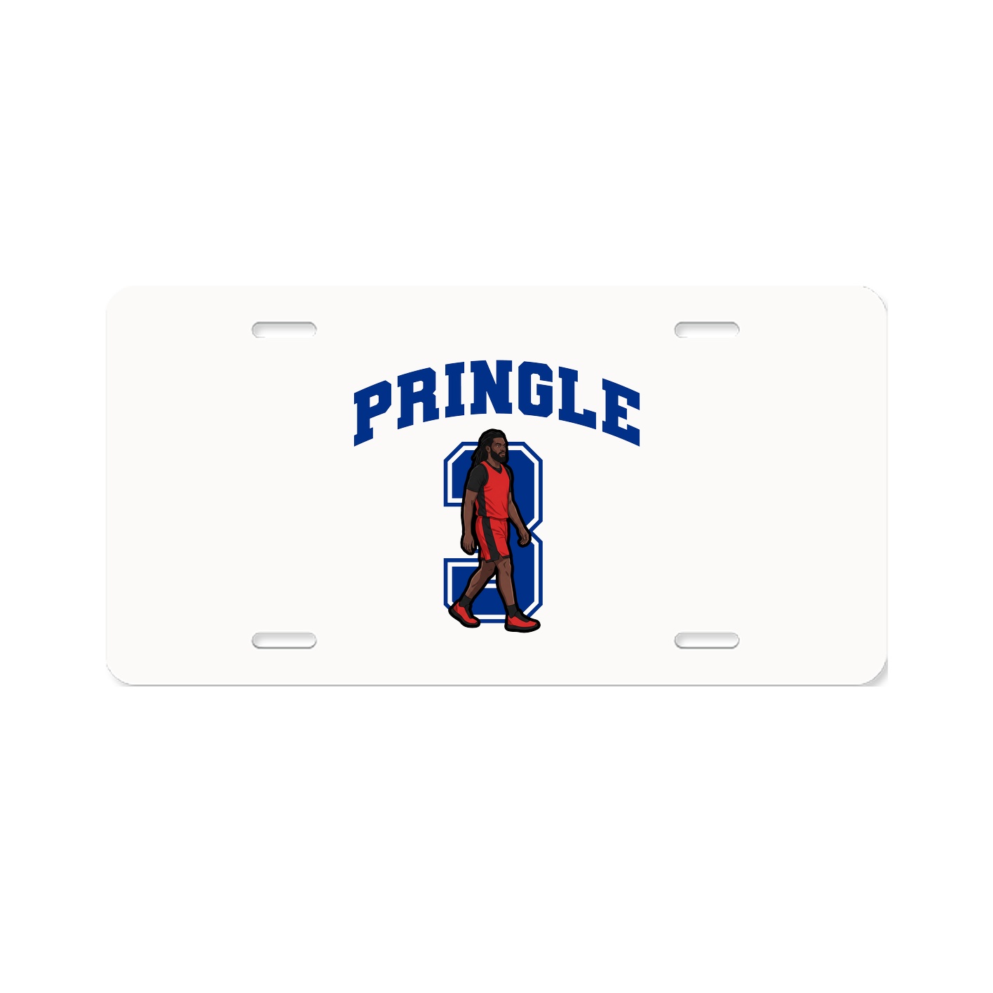 License Plate — Number in Classic