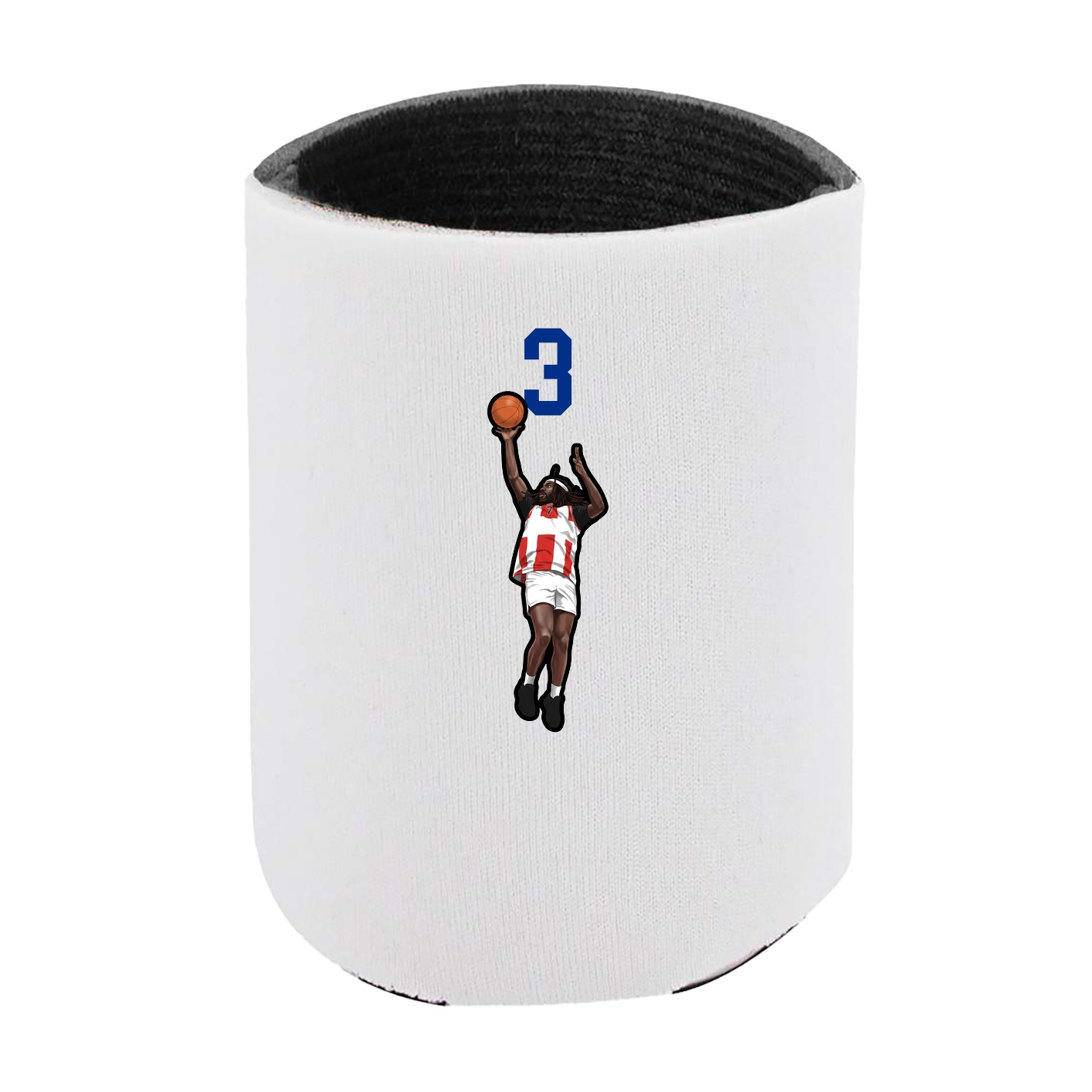 Can Holder — Number Top in White