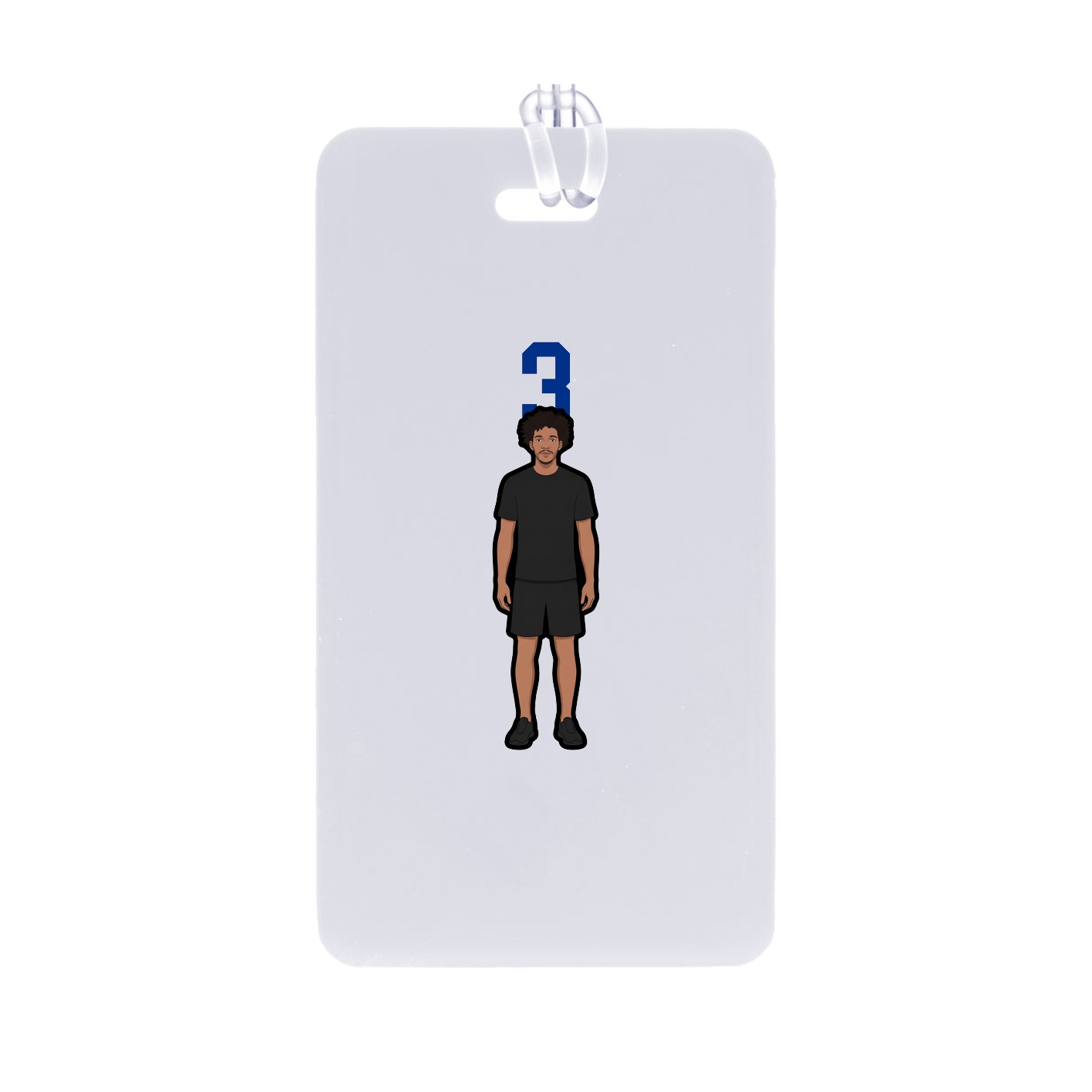 Bag Tag — Number Top in Classic