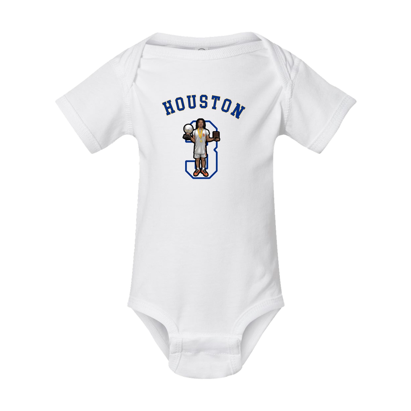 Baby Onesie — Shirsey Arch in White