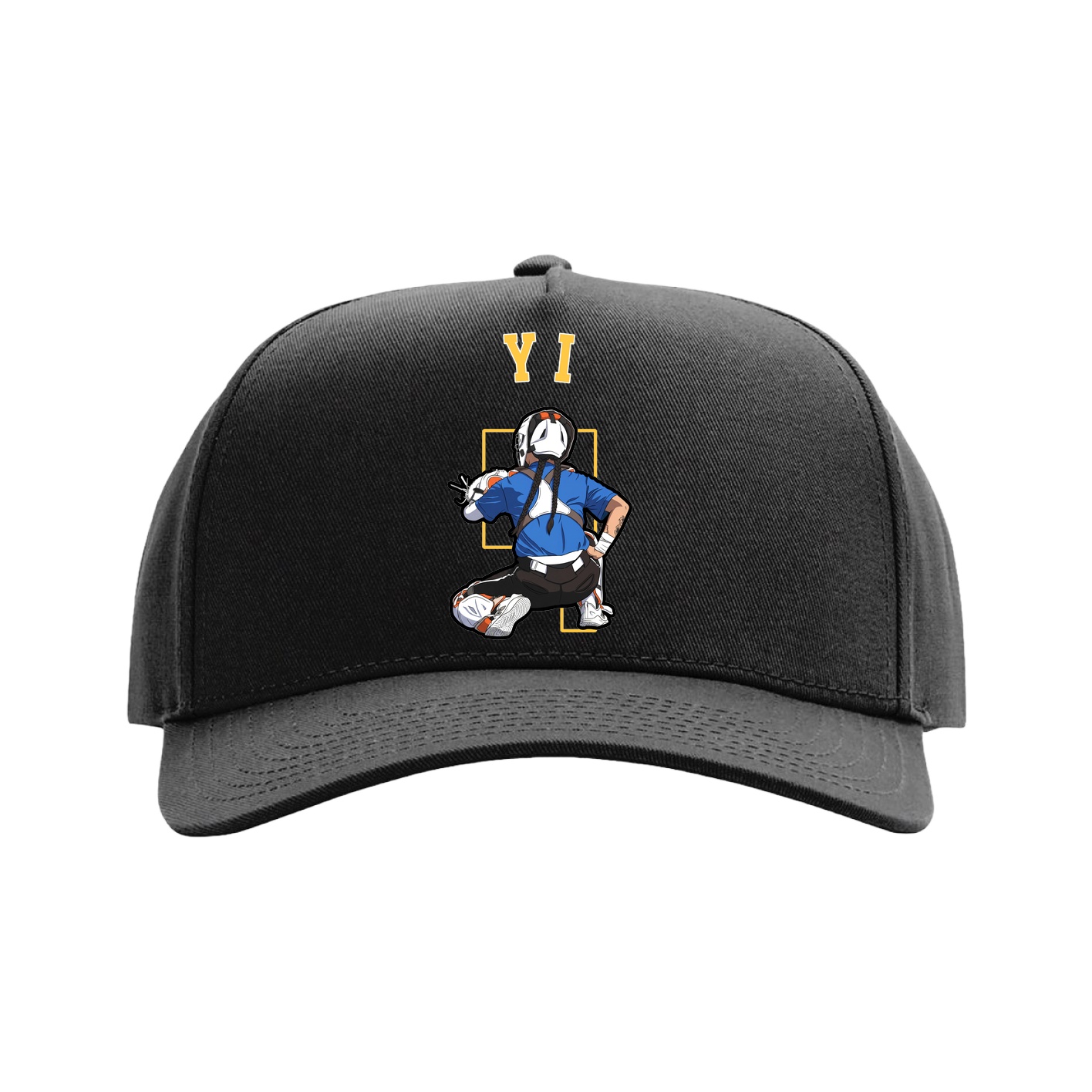 Full Fabric Five-Panel Champ Cap