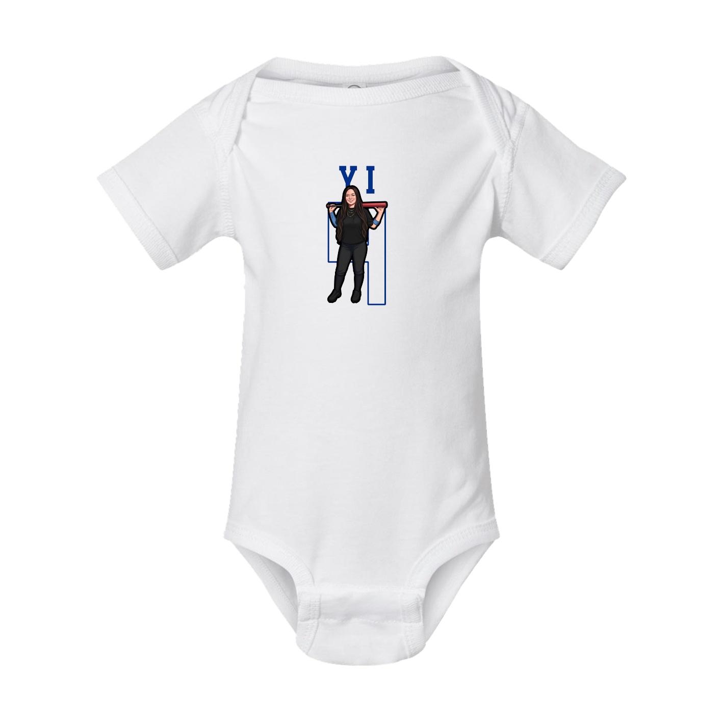 Baby Onesie — Shirsey in White