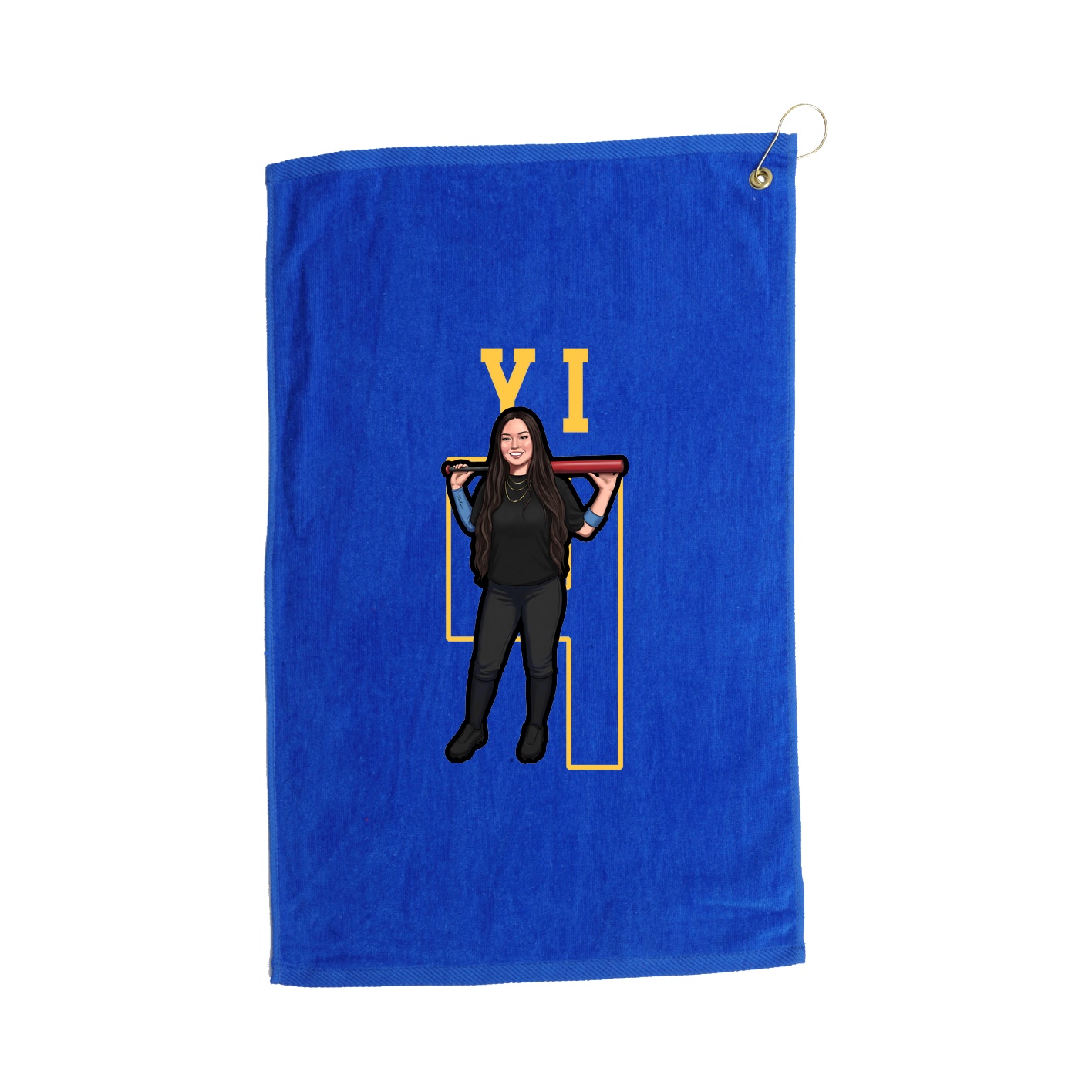 Golf Towel — Shirsey in Royal