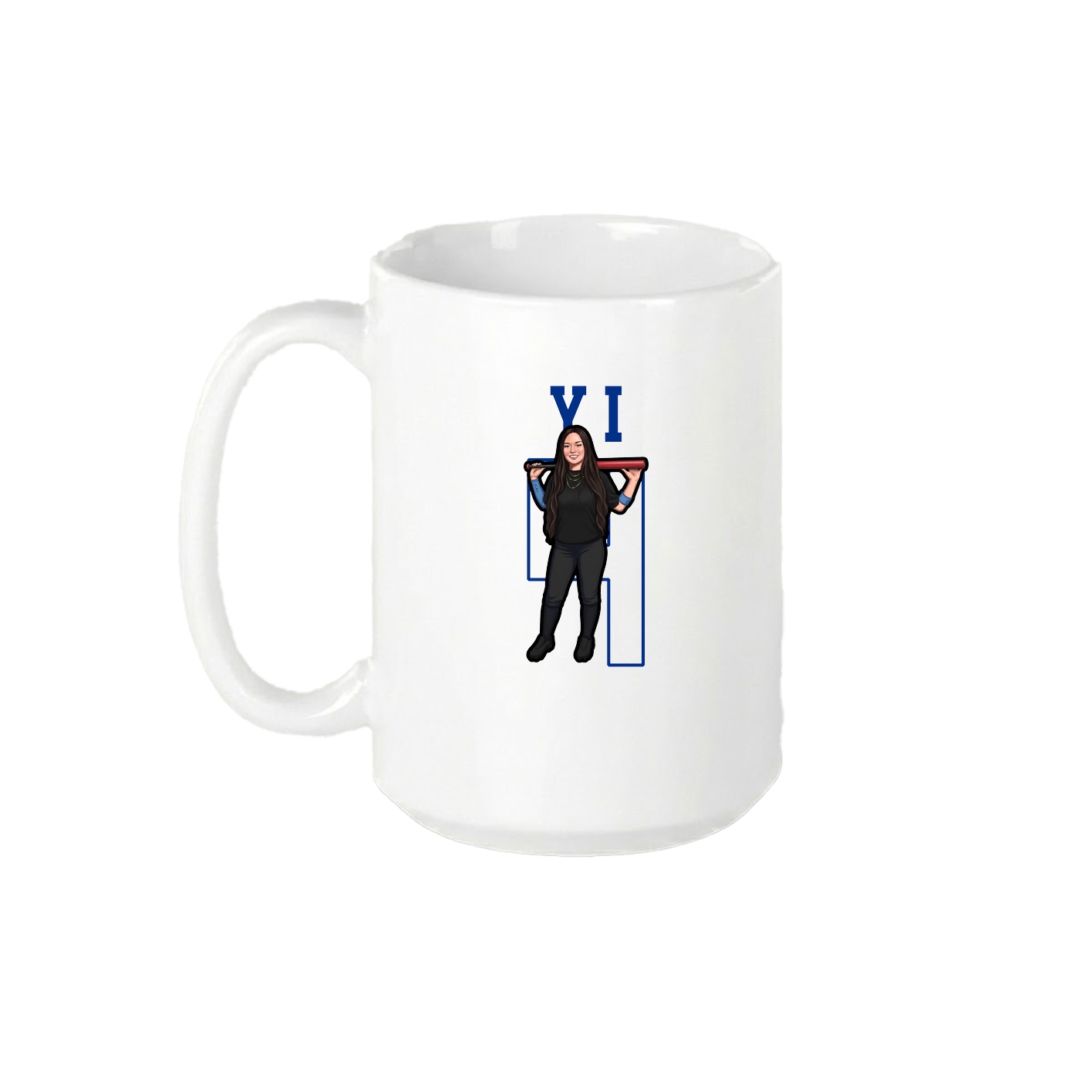 15oz Coffee Mug — Shirsey in White