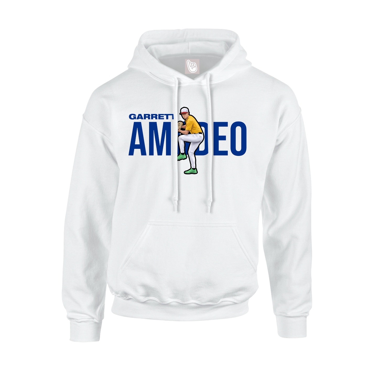 Hoodie — Player Name in White