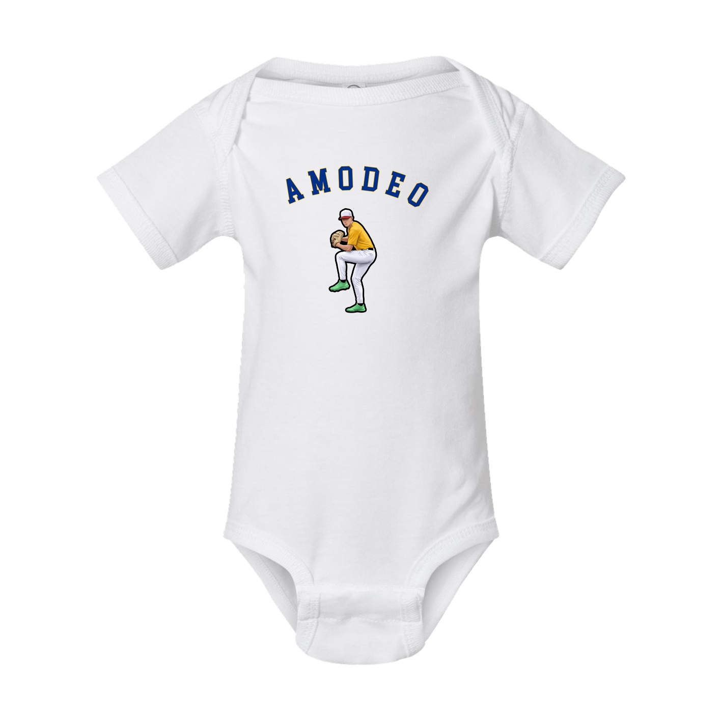 Baby Onesie — Shirsey Arch in White
