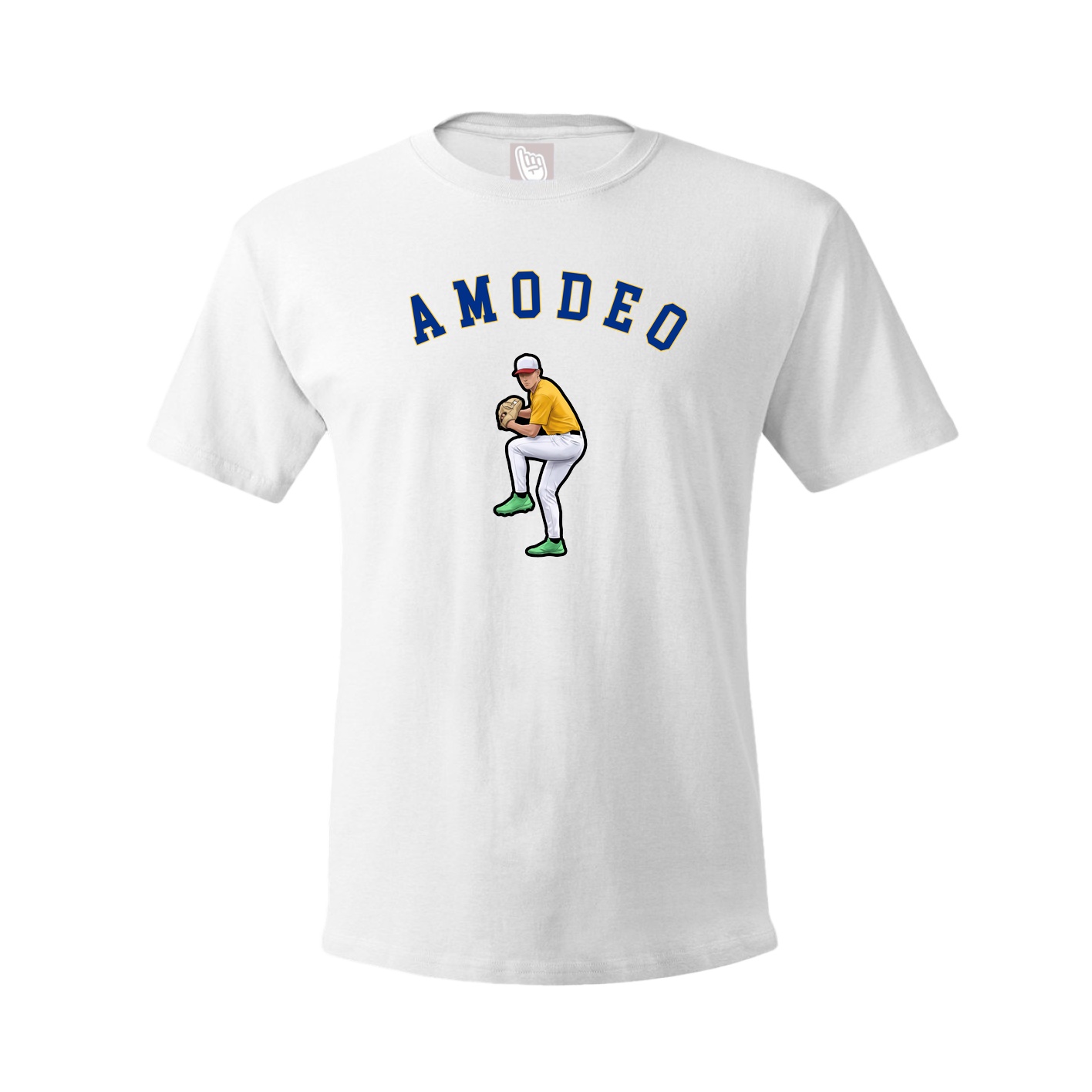 Youth Tee — Shirsey Arch in White