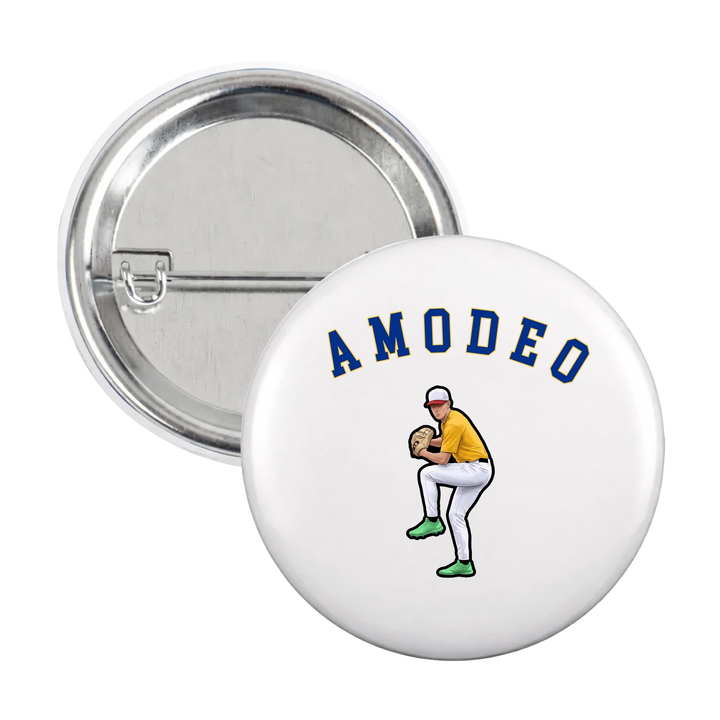 Game Day Button — Shirsey Arch in White