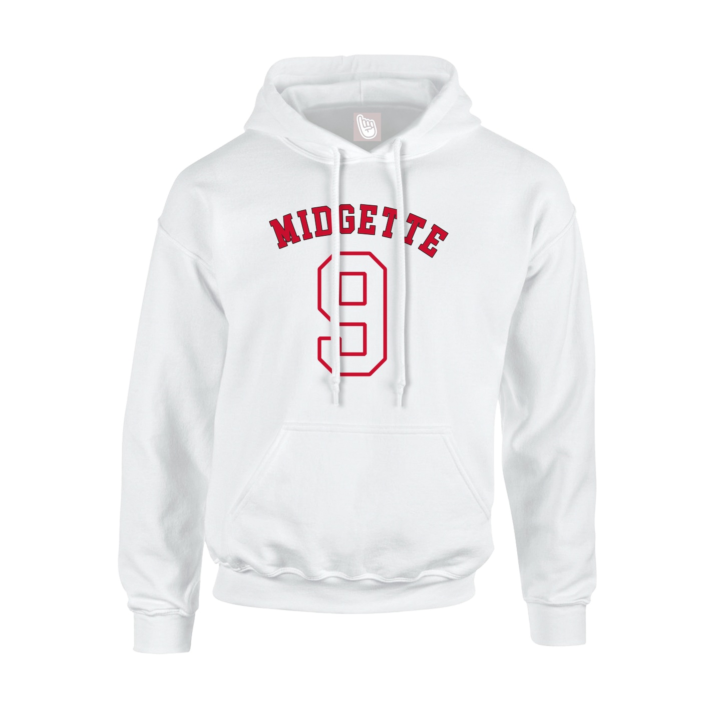 Hoodie — Shirsey Arch in White