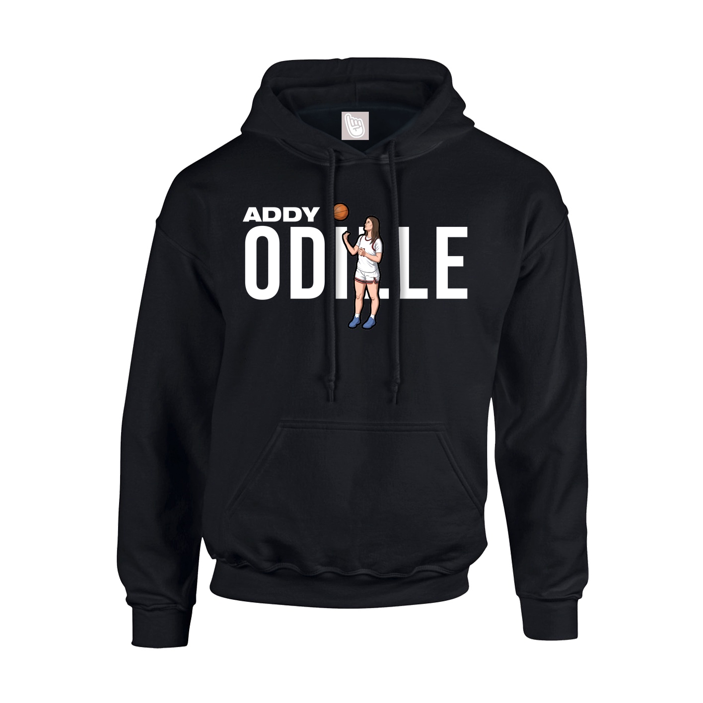 Hoodie — Player Name in Black