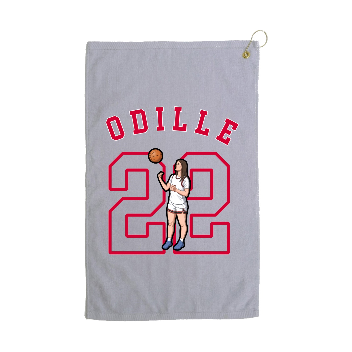 Golf Towel — Shirsey Arch in Grey