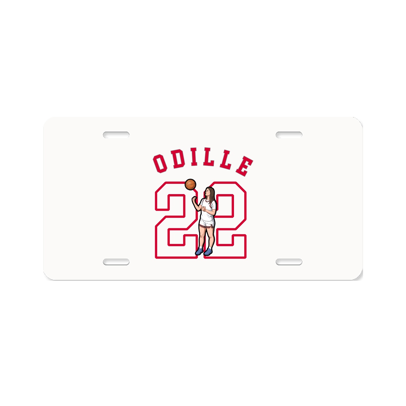 License Plate — Shirsey Arch in Classic