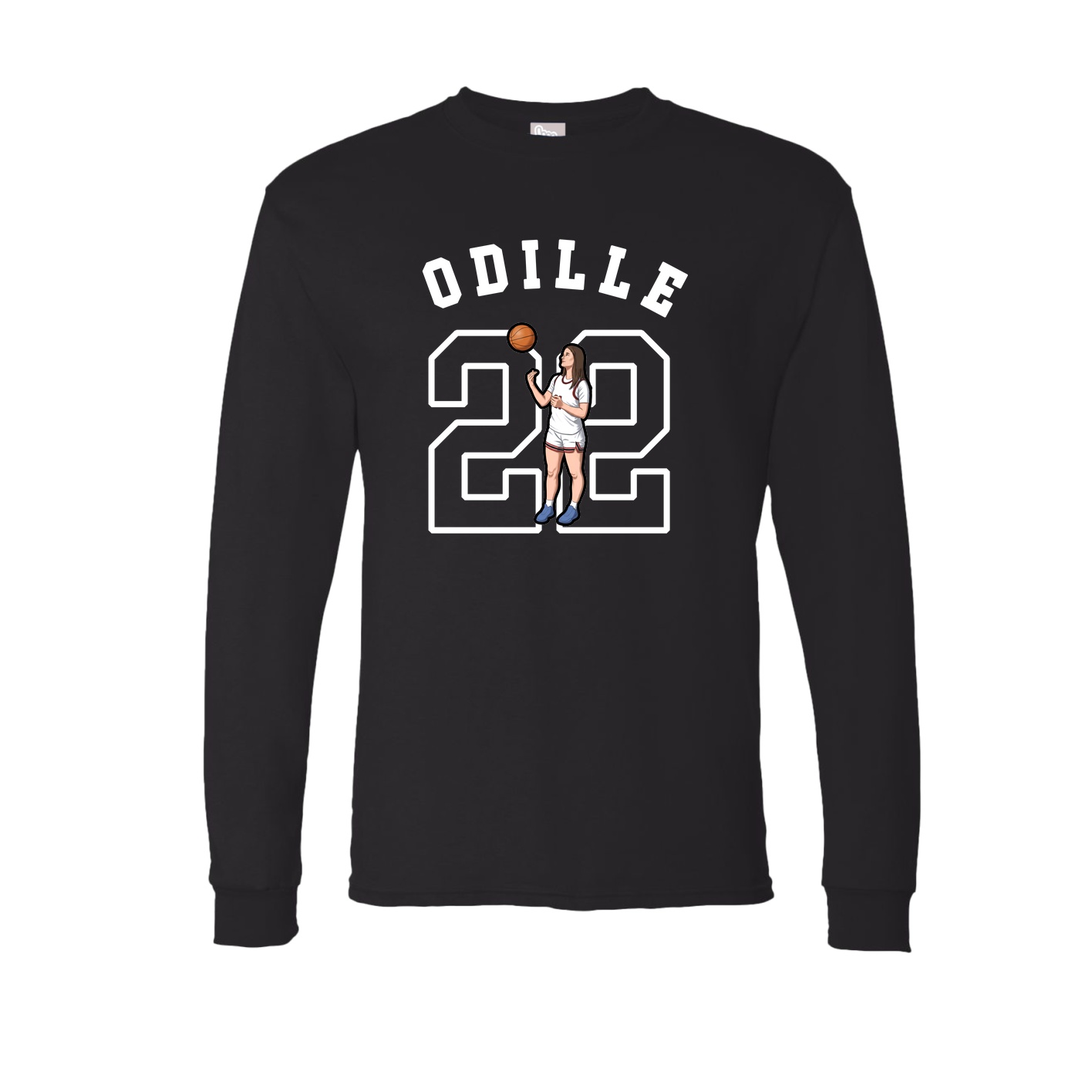 Long Sleeve Tee — Shirsey Arch in Black