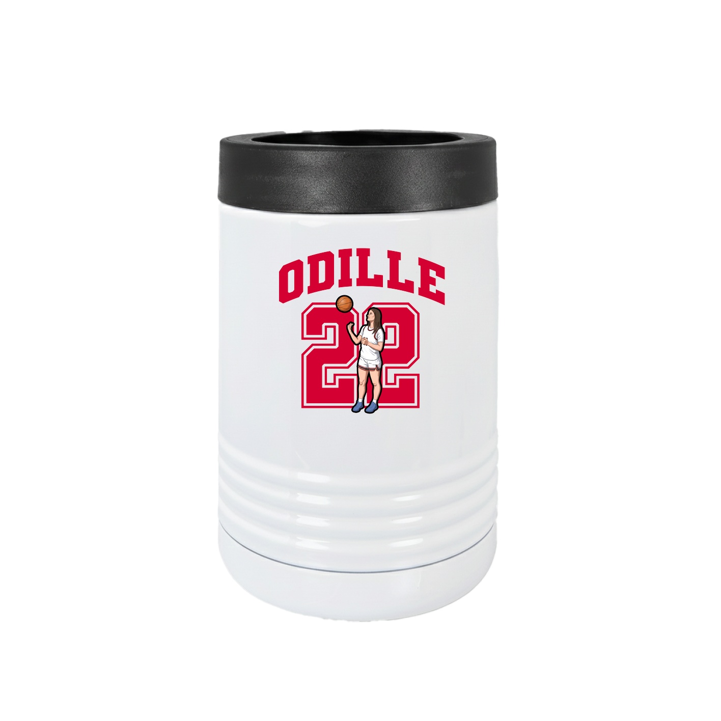 Beverage Holder — Number in White