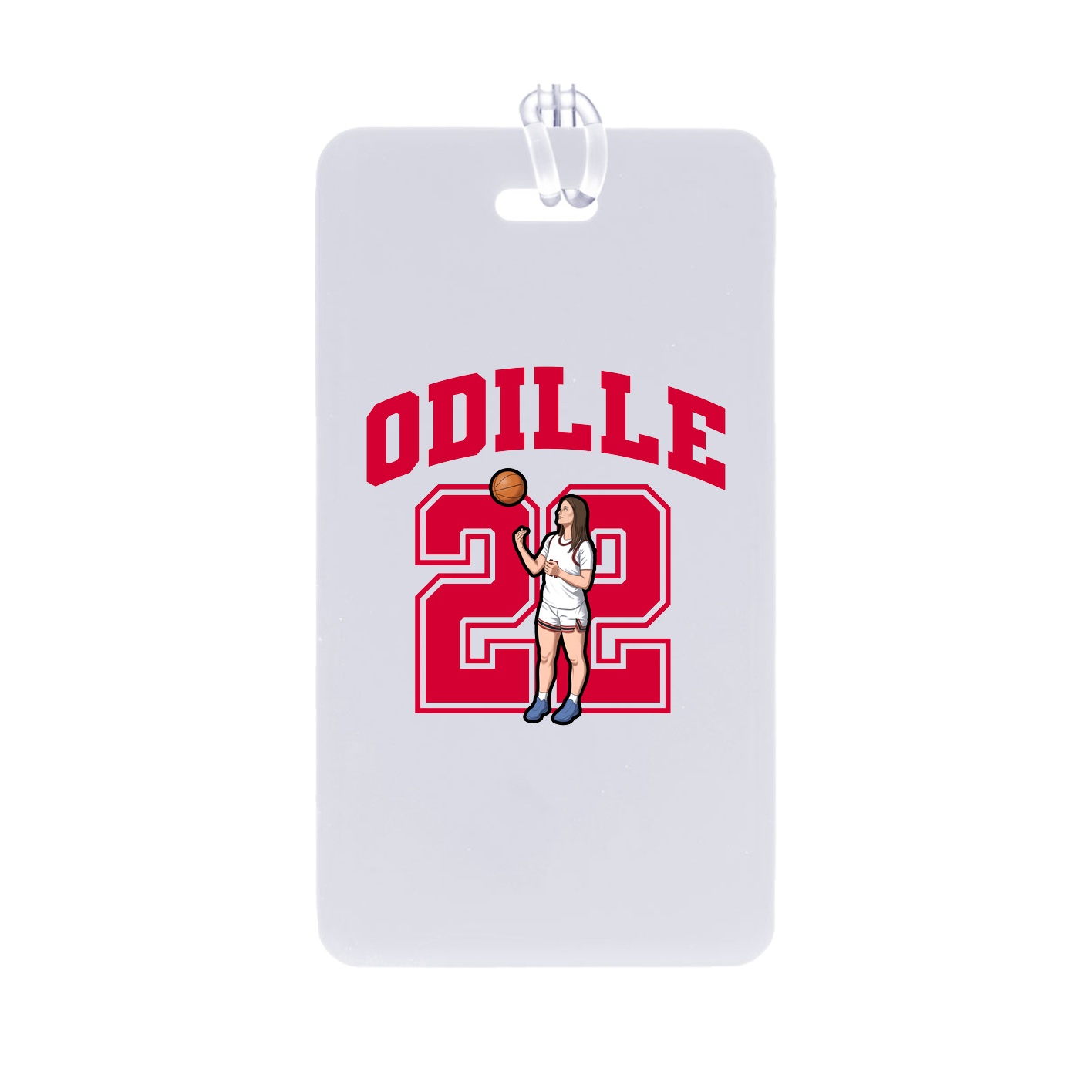 Bag Tag — Number in Classic