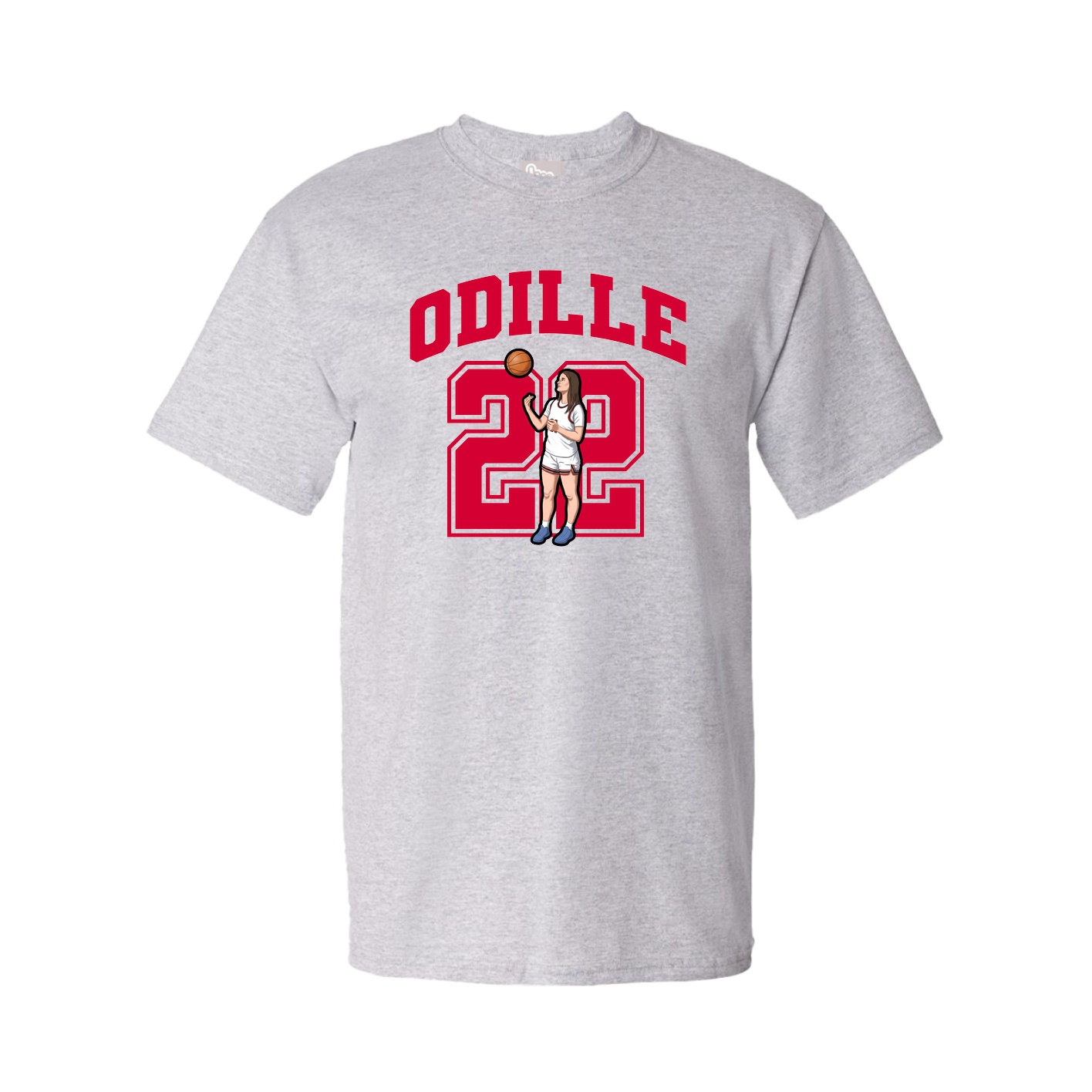 Tee — Number in Grey