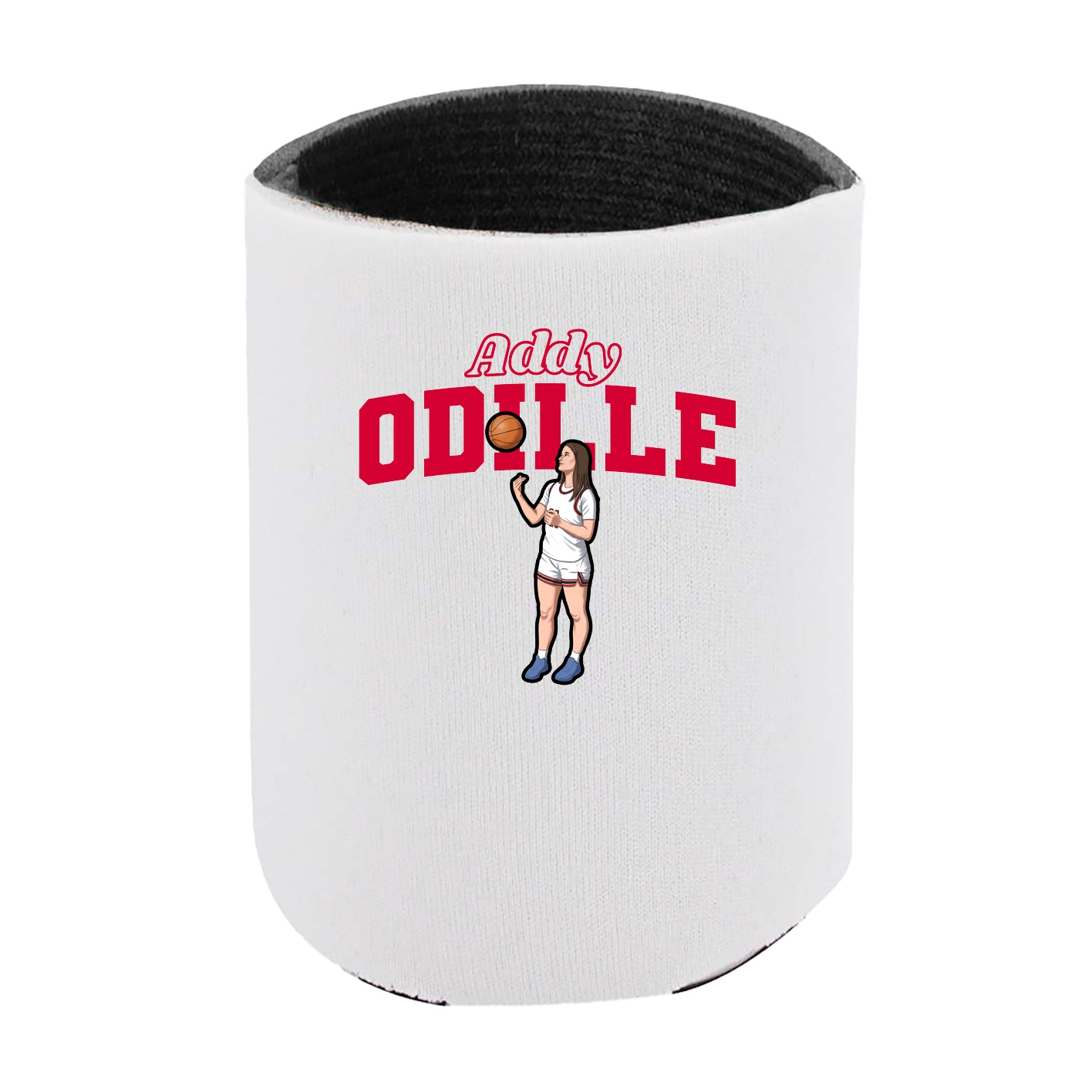 Can Holder — Name Arch in White