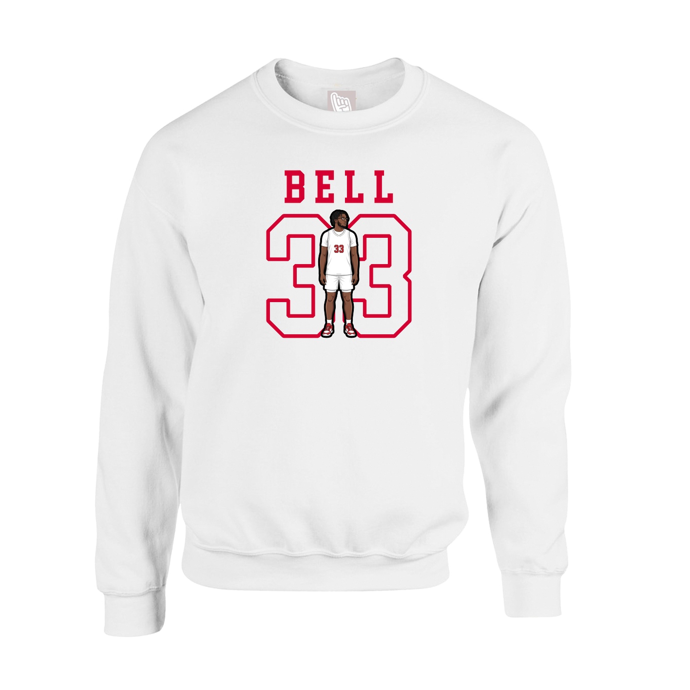 Fleece Crew — Shirsey in White
