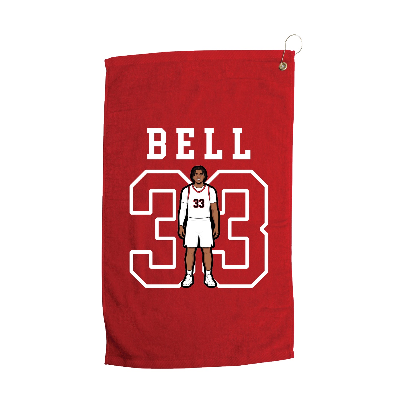 Golf Towel — Shirsey in Red