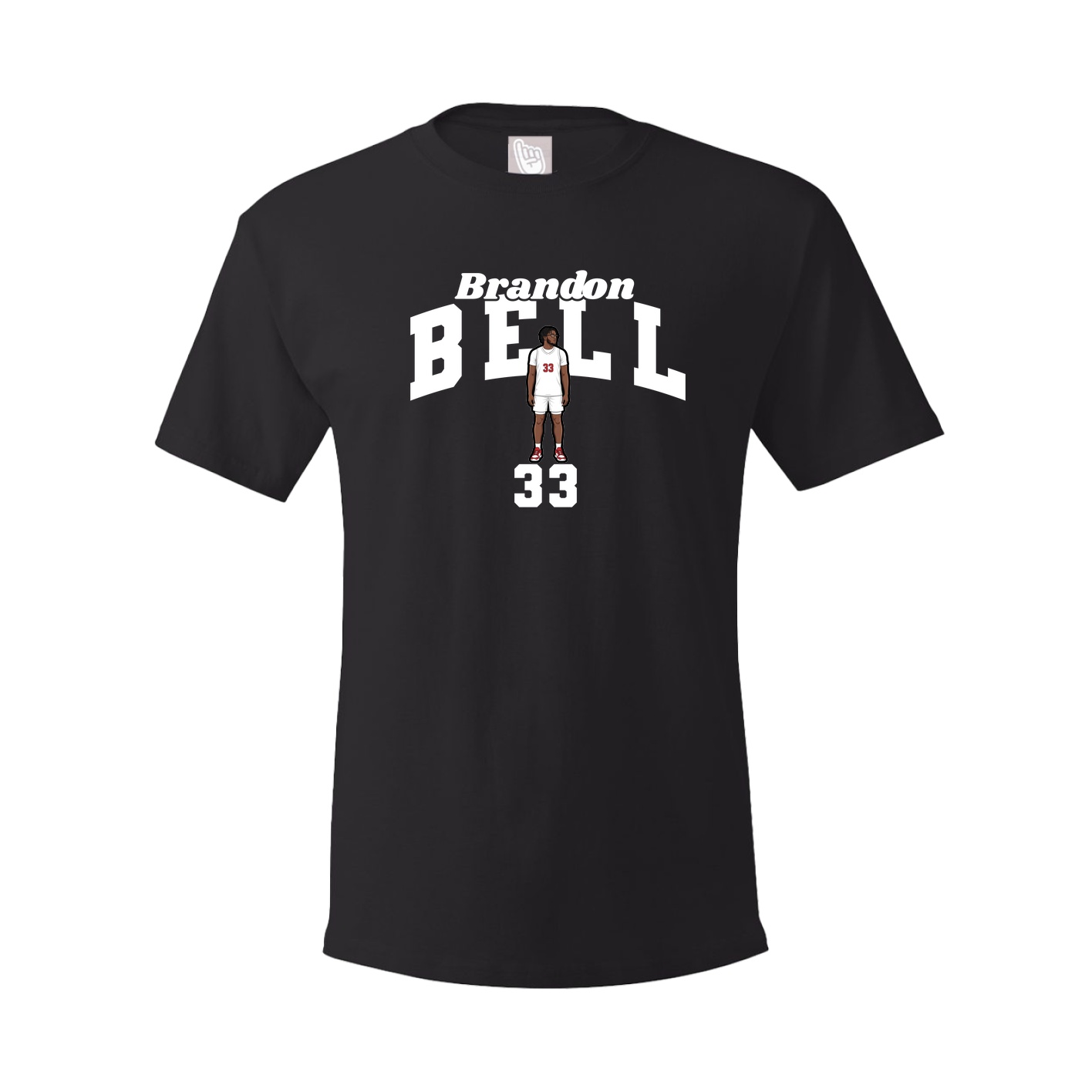 Youth Tee — Signature Arch in Black