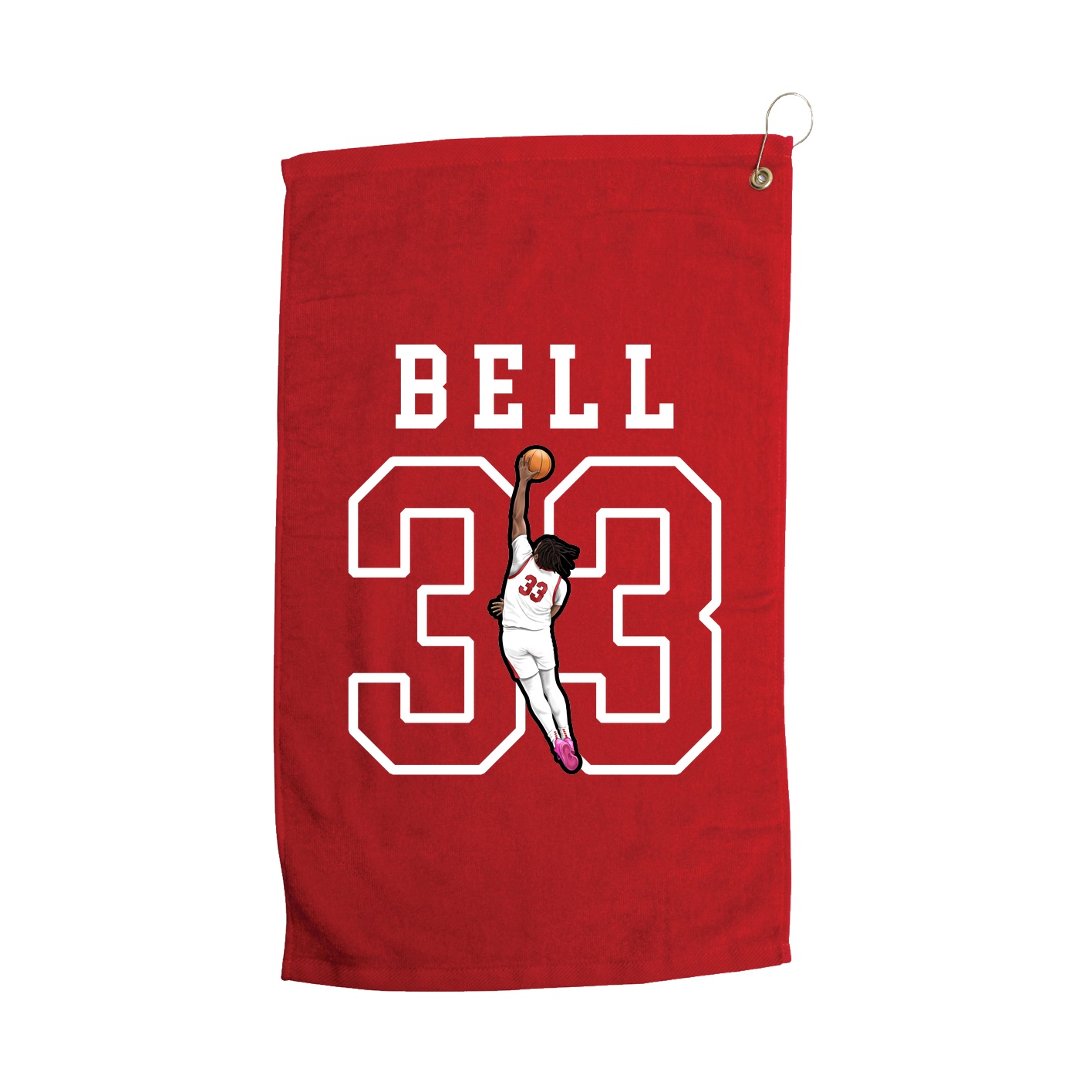 Golf Towel — Shirsey in Red