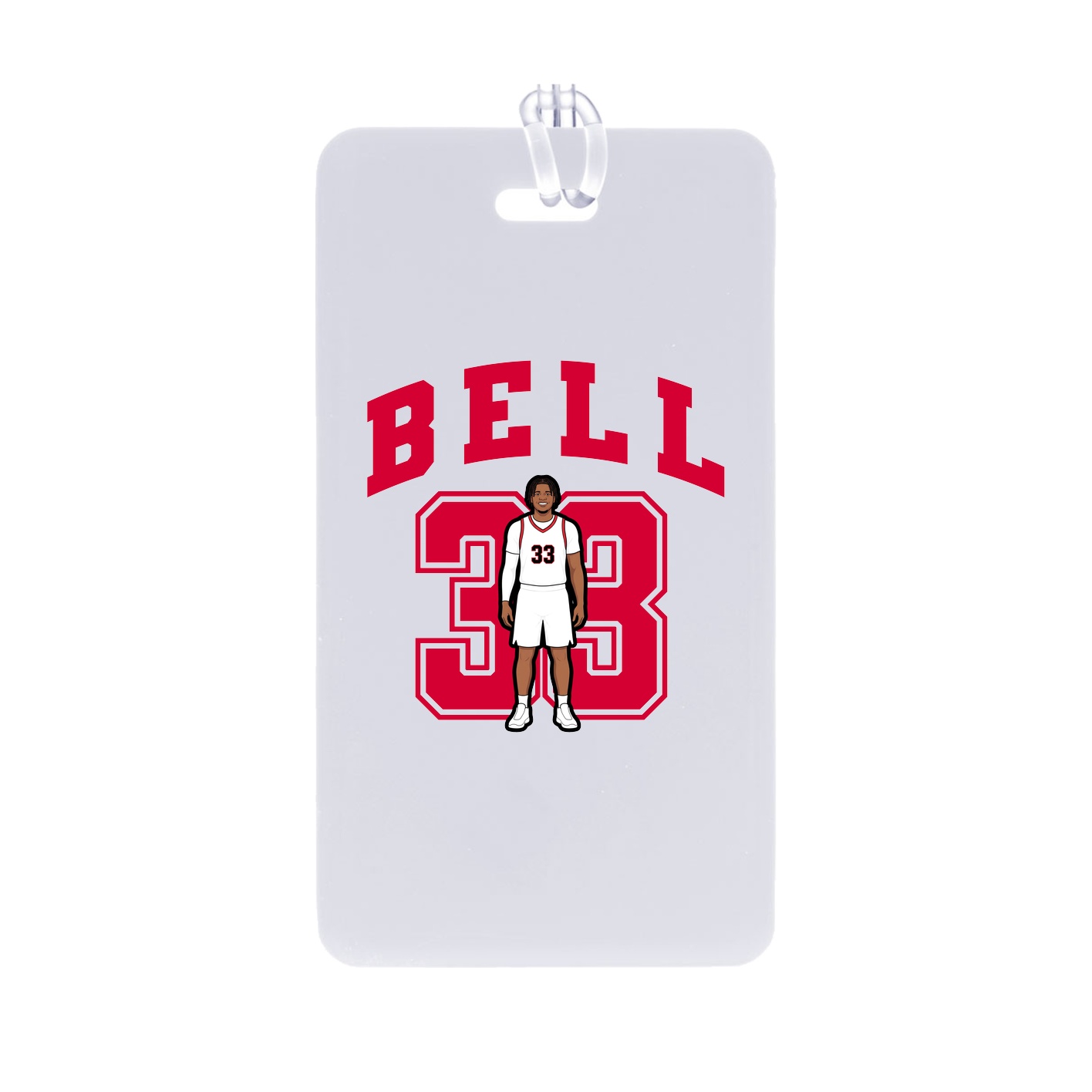 Bag Tag — Number in Classic