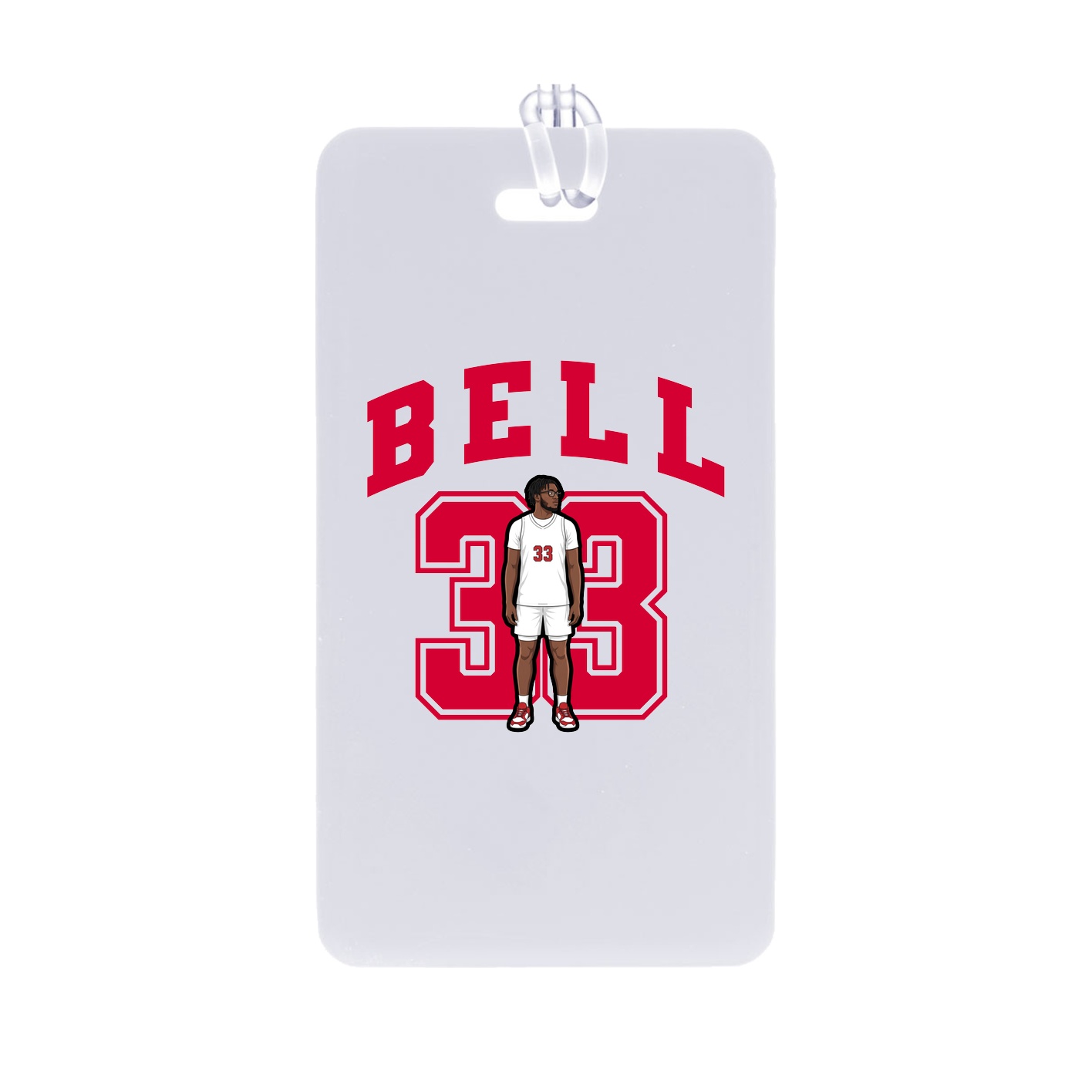 Bag Tag — Number in Classic